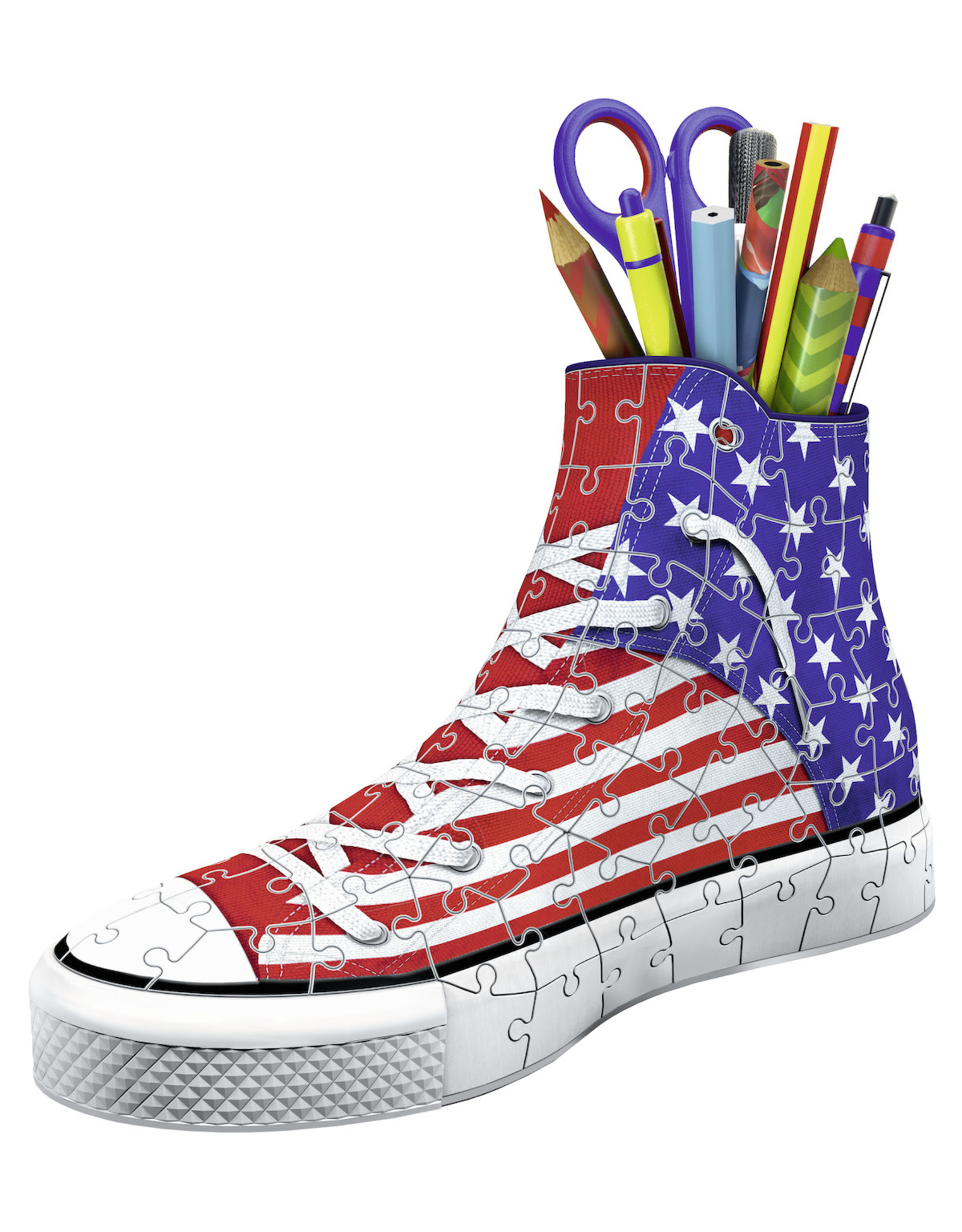 Ravensburger Ravensburger 3D Puzzel 125494 Sneaker American Style  (108 Stukjes)