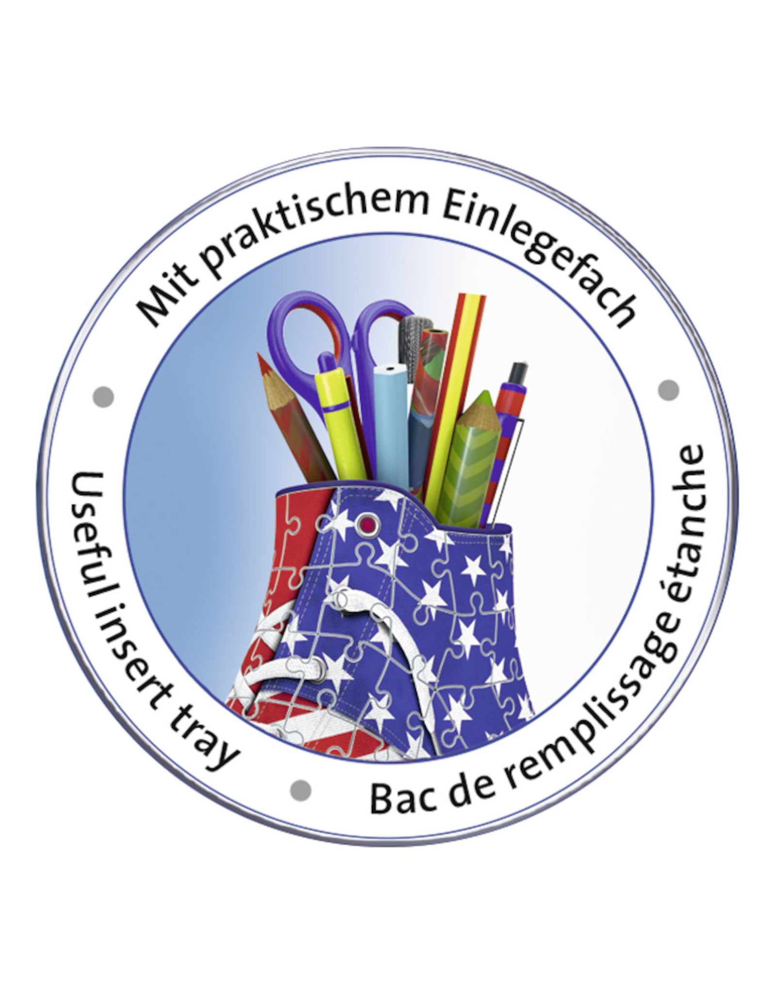 Ravensburger Ravensburger 3D Puzzel 125494 Sneaker American Style  (108 Stukjes)