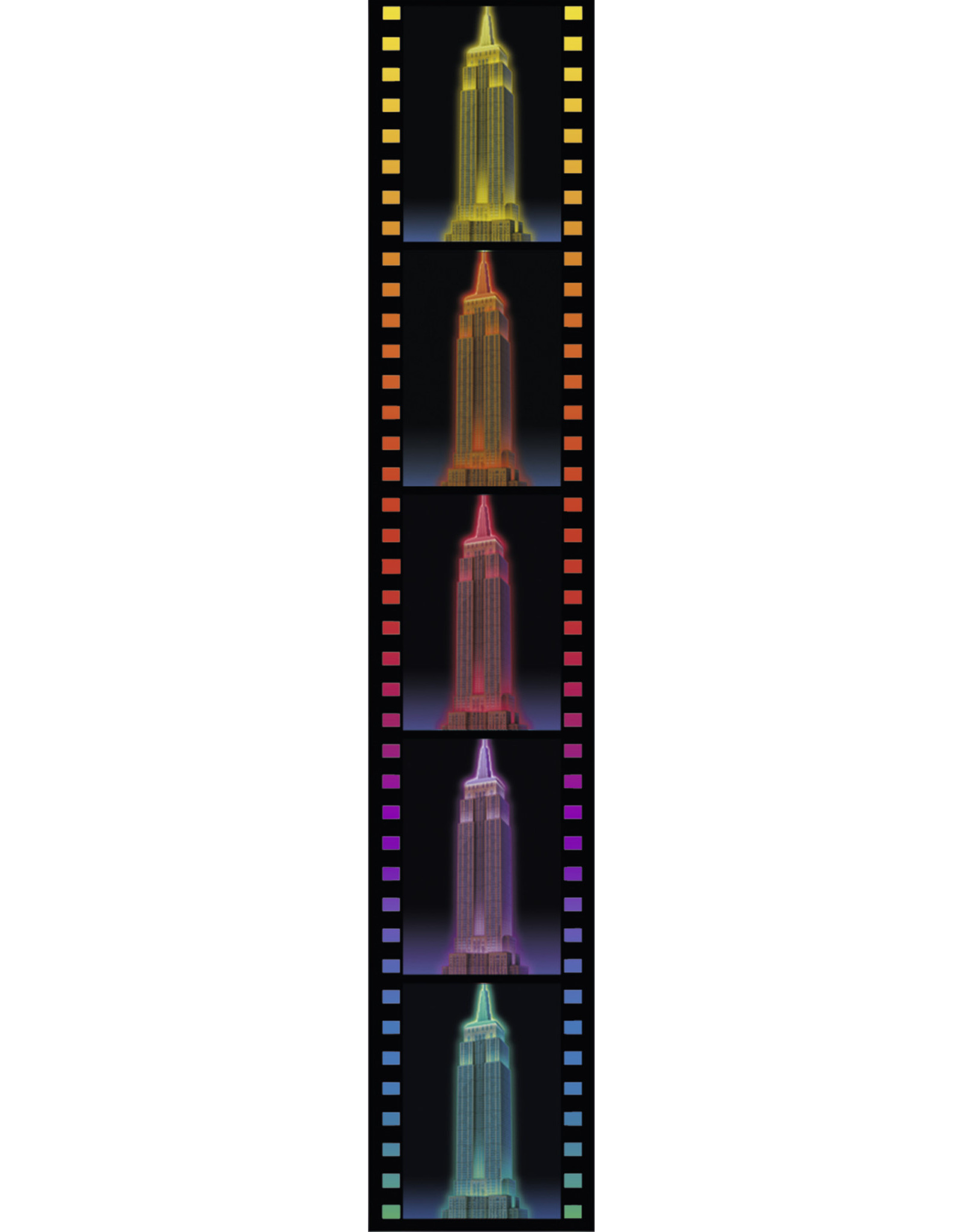 Ravensburger Ravensburger 3D Puzzel 125661 Empire State Building Night Edition - 216 Stukjes