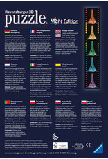 Ravensburger Ravensburger 3D Puzzel 125791 Eiffeltoren Night Edition - 216 Stukjes