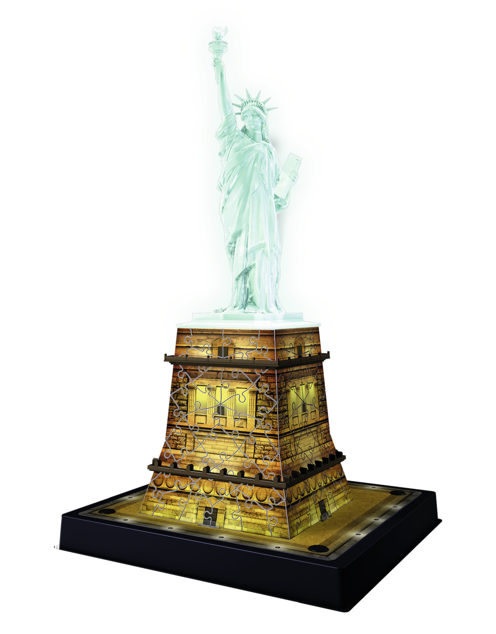 Ravensburger Ravensburger 3D Puzzel 125968 Statue Of Liberty Night Edition - 108 Stukjes