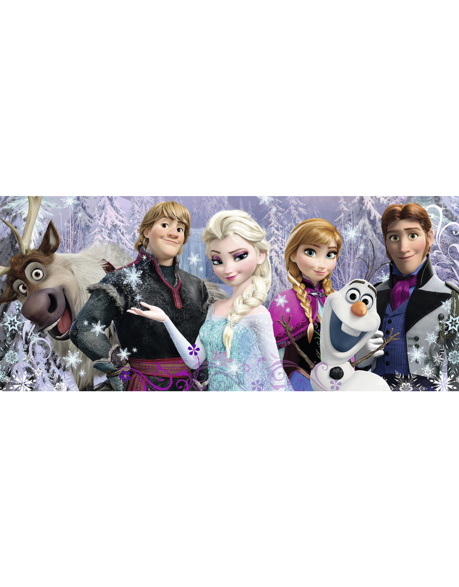 Ravensburger Ravensburger puzzel Panorama 128013 Arendelle In Het Eeuwige IJs Frozen 200  stukjes