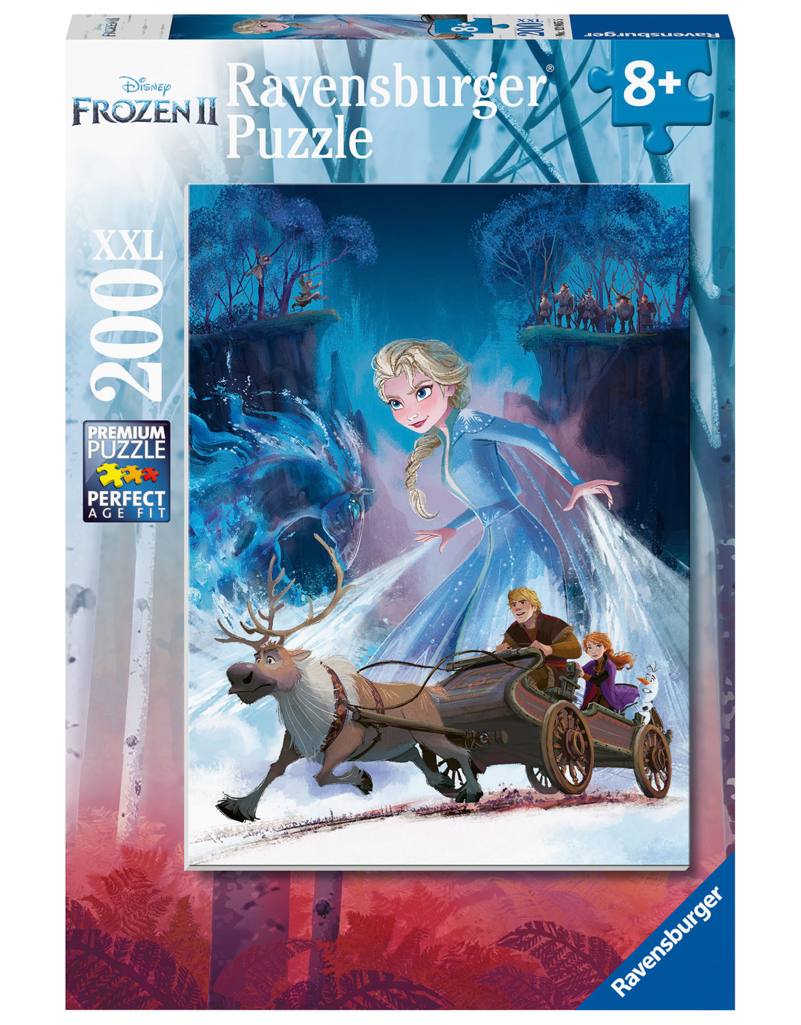 Ravensburger Ravensburger Puzzel Disney Frozen 2 -  Het Mysterieuze Bos 200 XXL