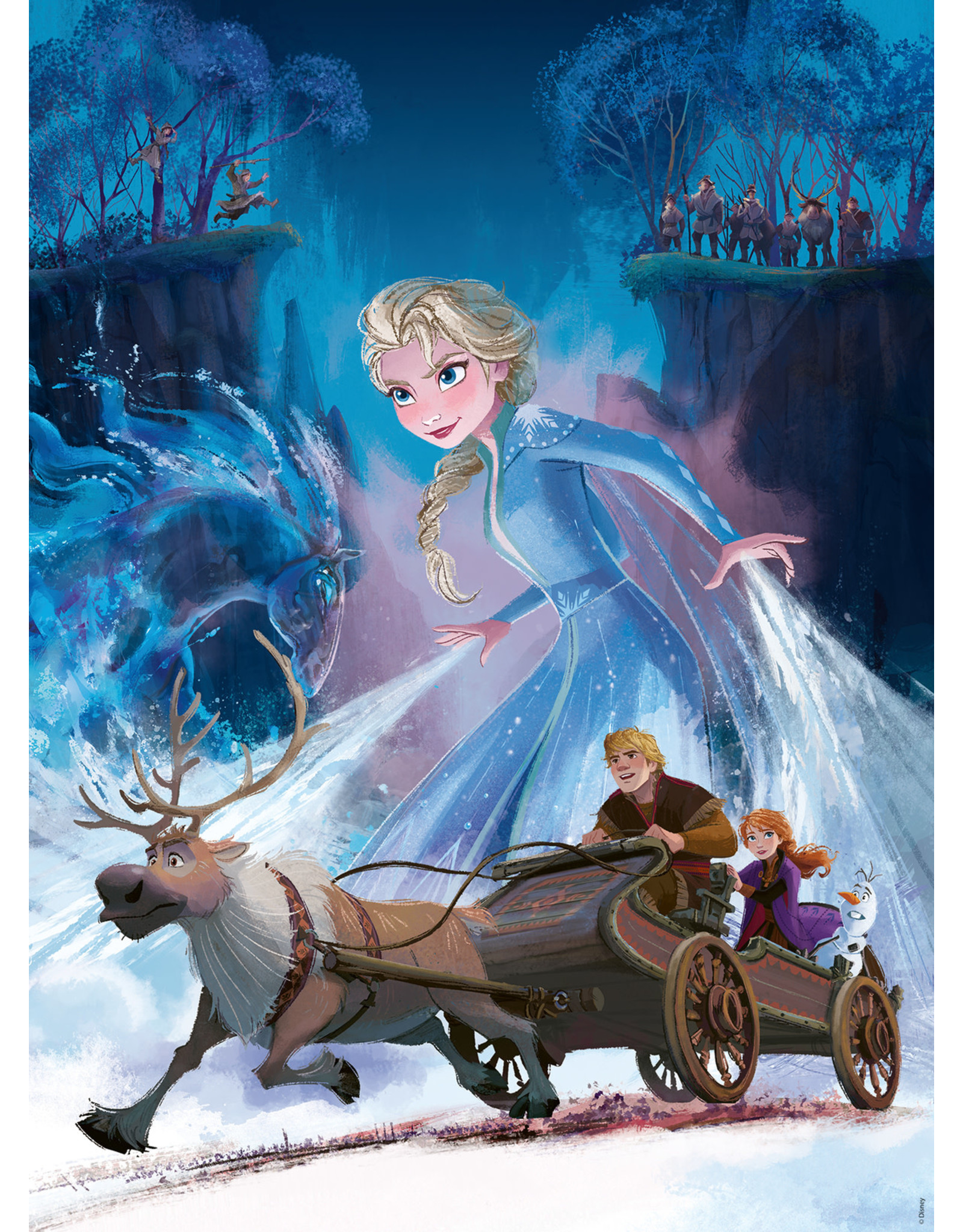 Ravensburger Ravensburger Puzzel Disney Frozen 2 -  Het Mysterieuze Bos 200 XXL