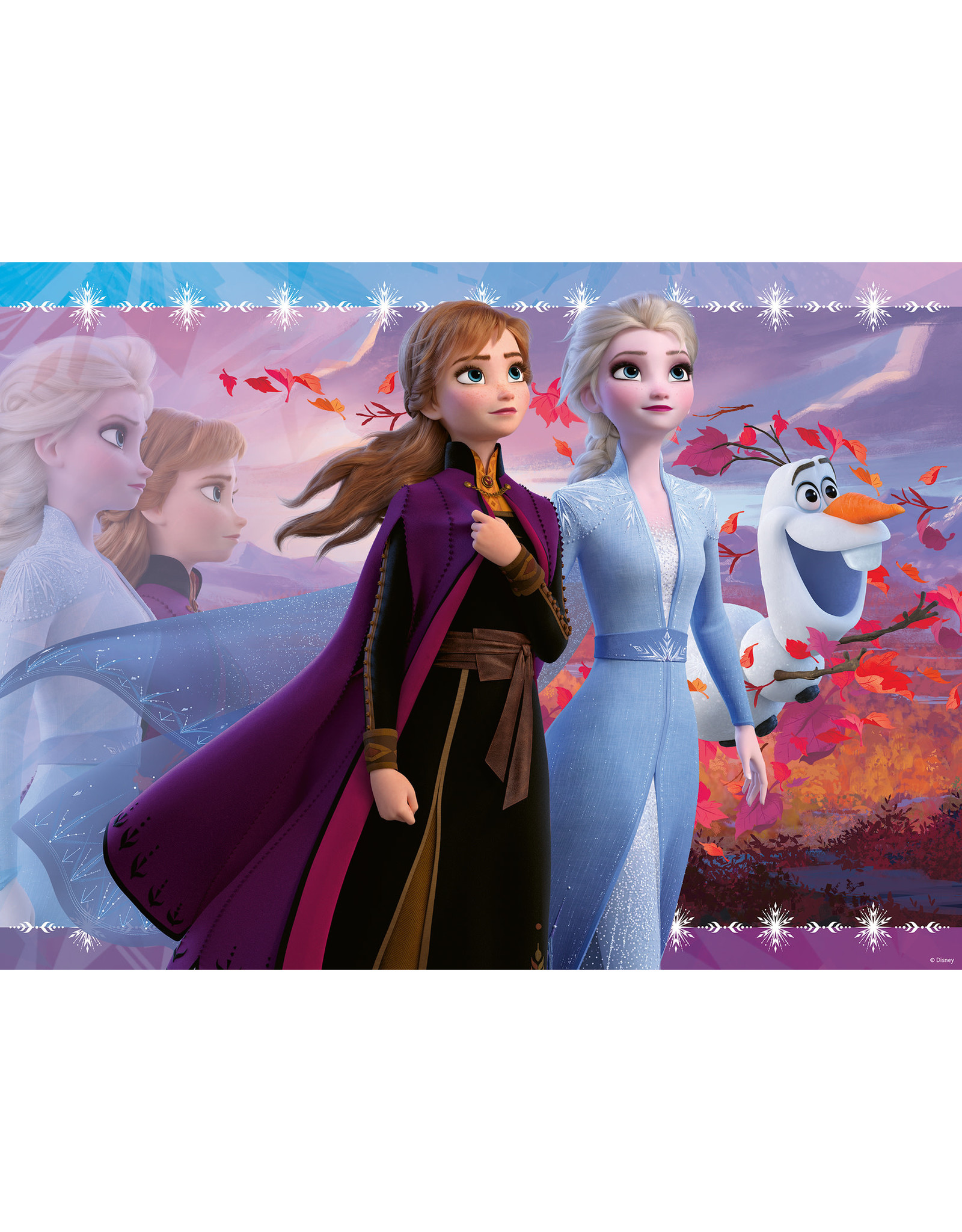 Ravensburger Ravensburger Puzzel Disney Frozen 2 - Sterke Zussen - Glitter 100 XXL