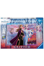 Ravensburger Ravensburger Puzzel Disney Frozen 2 - Sterke Zussen - Glitter 100 XXL