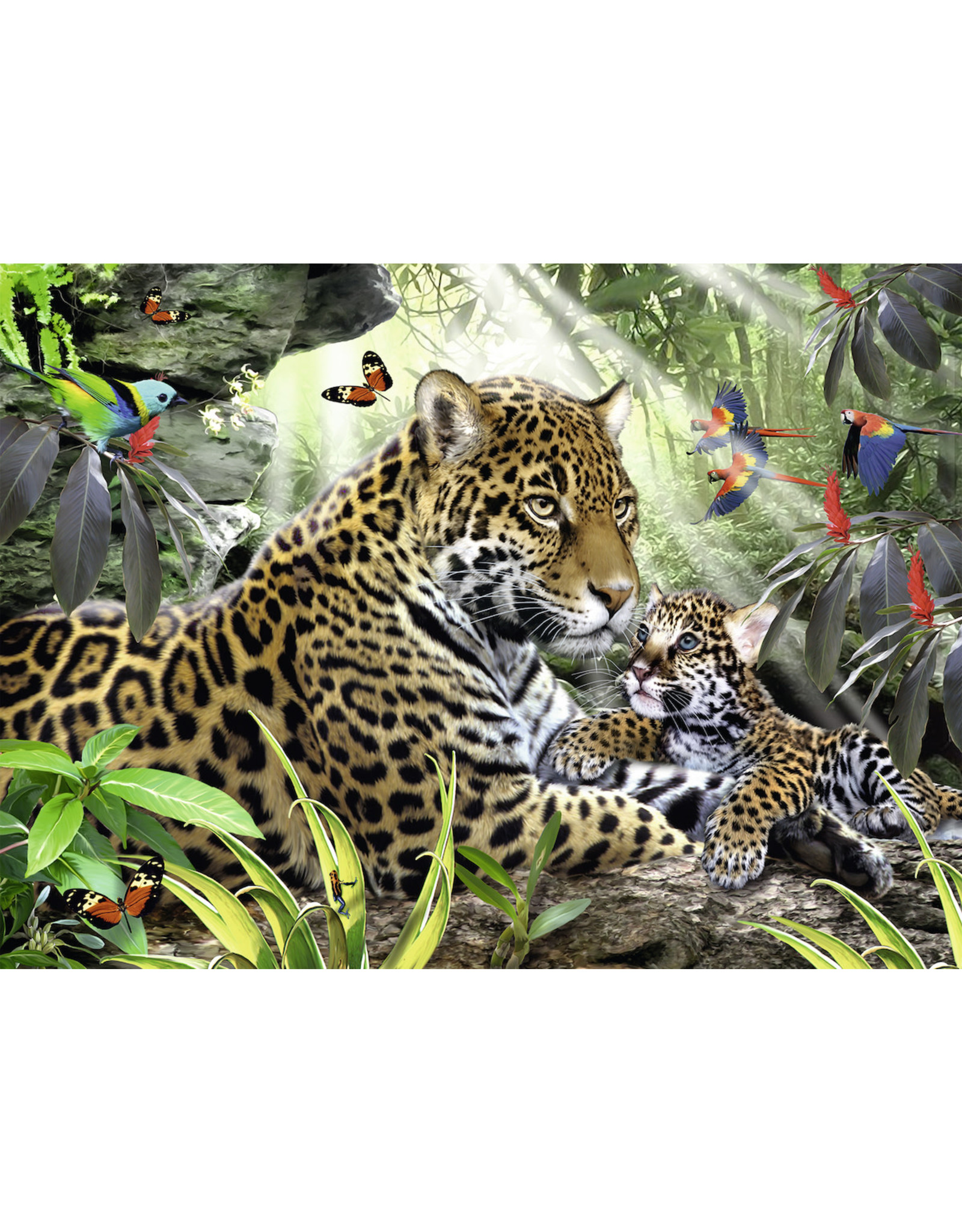 Ravensburger Jaguar Met Baby 500