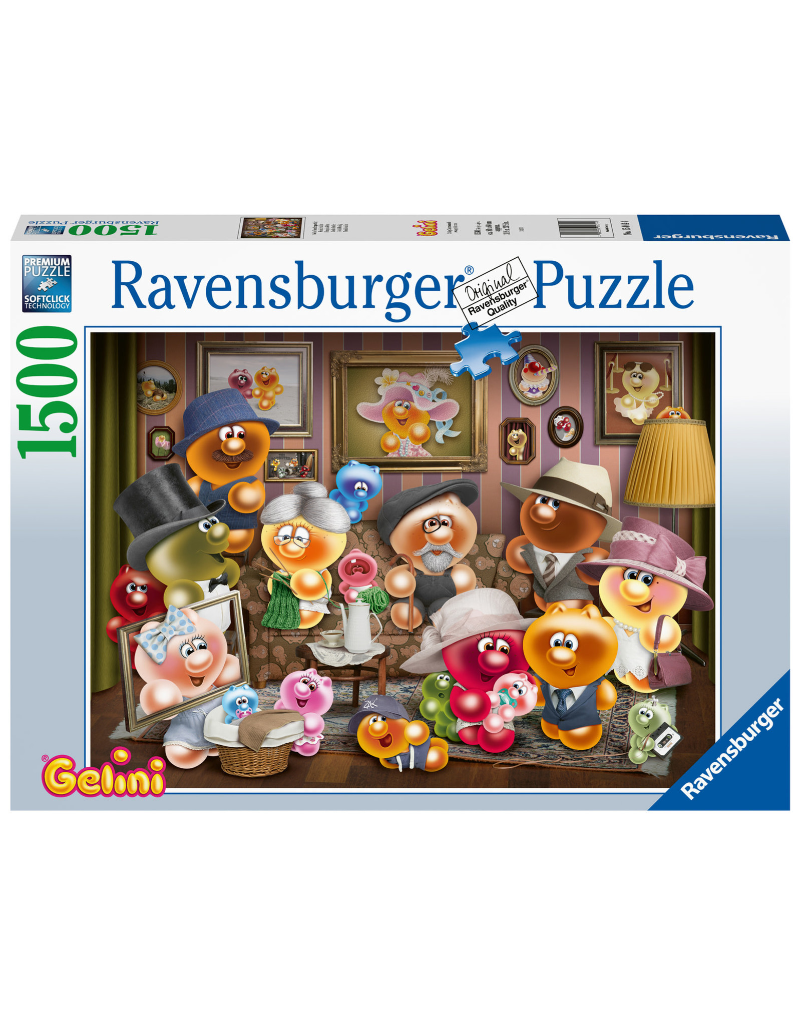 Ravensburger Ravensburger puzzel 150144 Familie Gelini  1500 stukjes