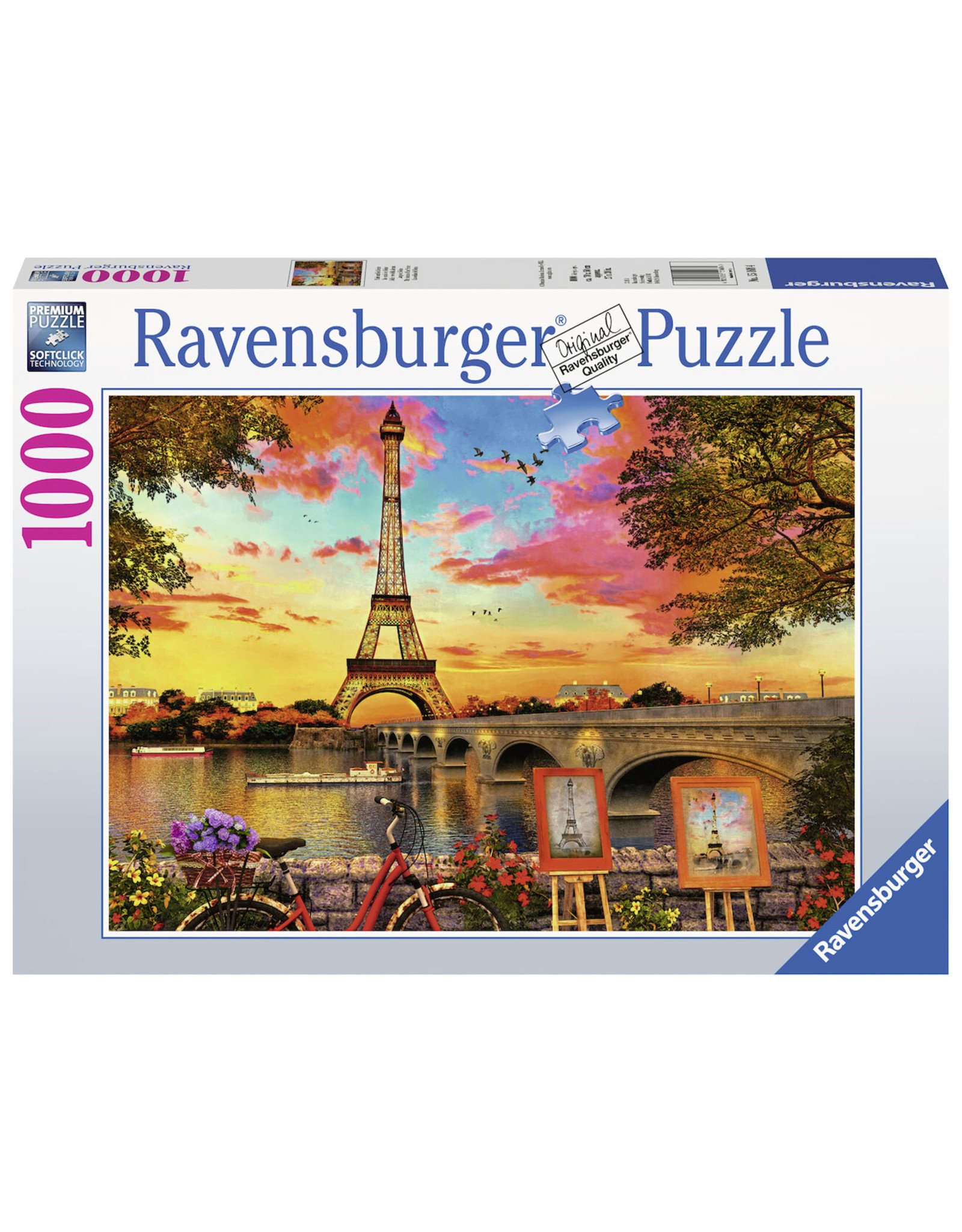 Ravensburger Ravensburger puzzel 151684 Parijs  1000 stukjes