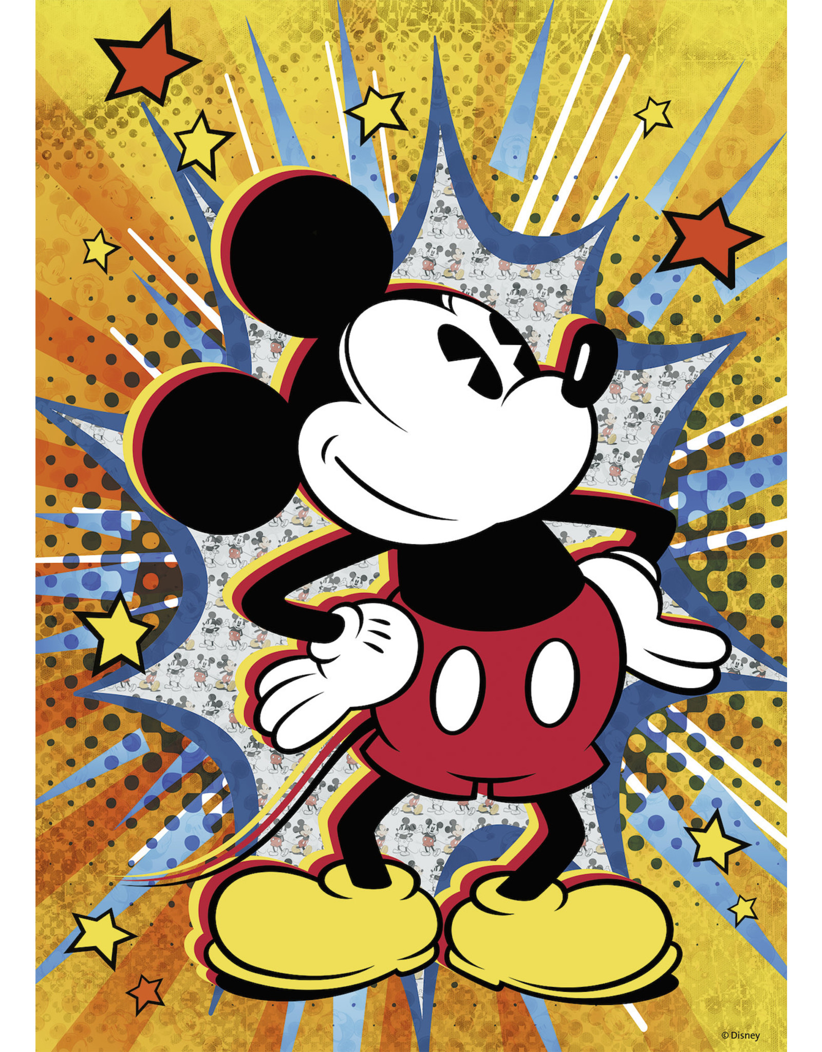 Ravensburger Ravensburger Puzzel 153916 Retro Mickey 1000 stukjes