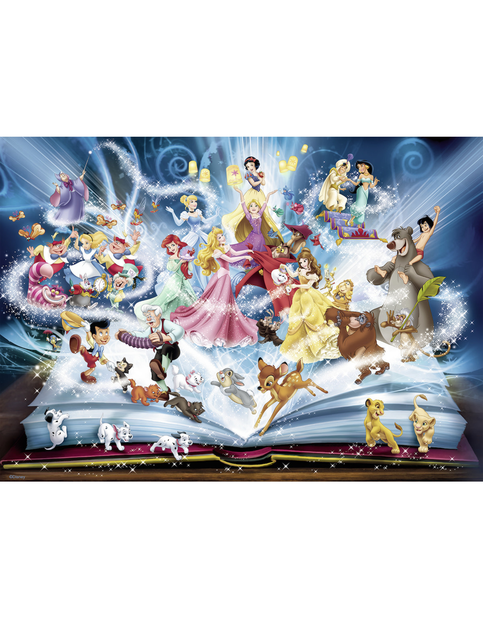 Ravensburger Ravensburger puzzel 163182 Disney's Magische Sprookjesboek 1500 stukjes