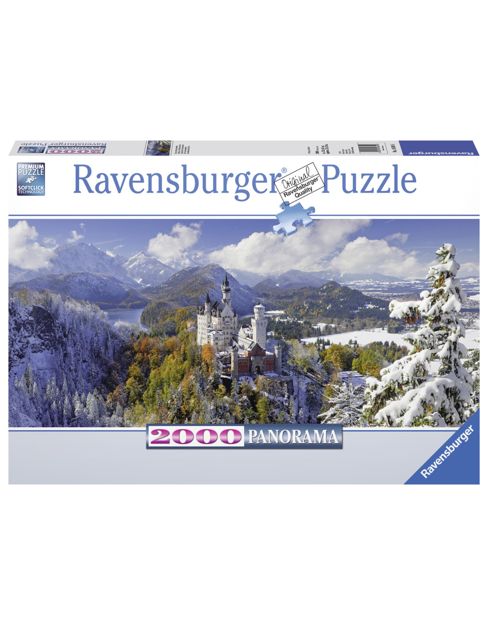 Ravensburger Ravensburger puzzel 166916  Neuschwanstein 2000  stukjes