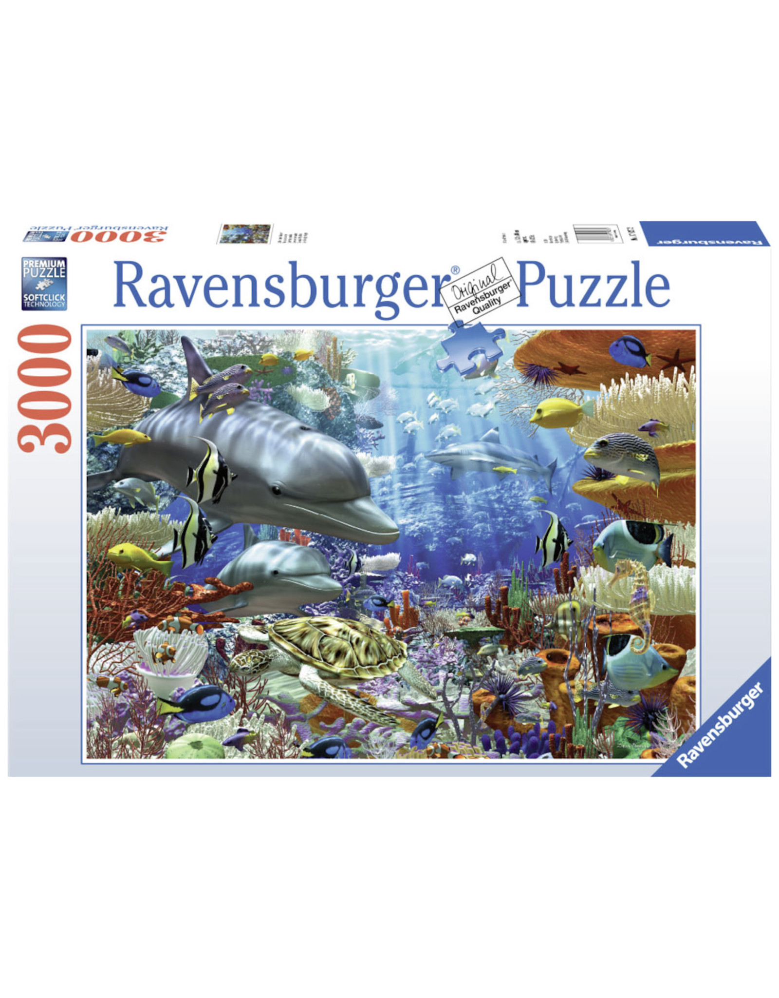 Ravensburger Ravensburger puzzel 170272 Leven onder Water 3000 stukjes