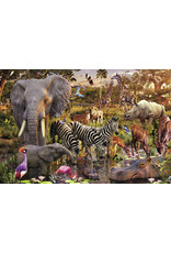 Ravensburger Ravensburger puzzel  170371 Afrikaanse Dierenwereld 3000 stukjes