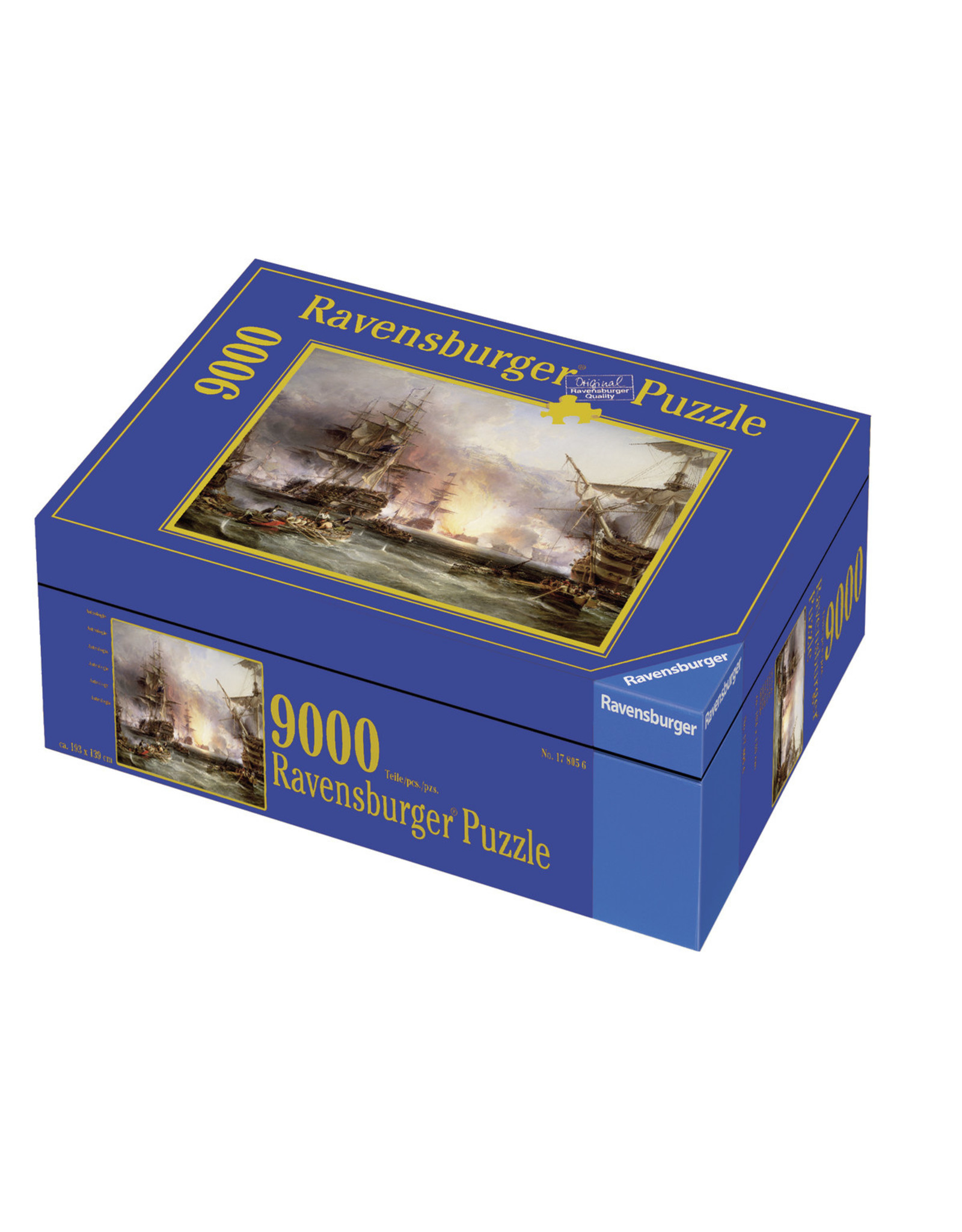 Ravensburger Ravensburger puzzel 178063  Bombardement Van Algiers  9000 Stukjes