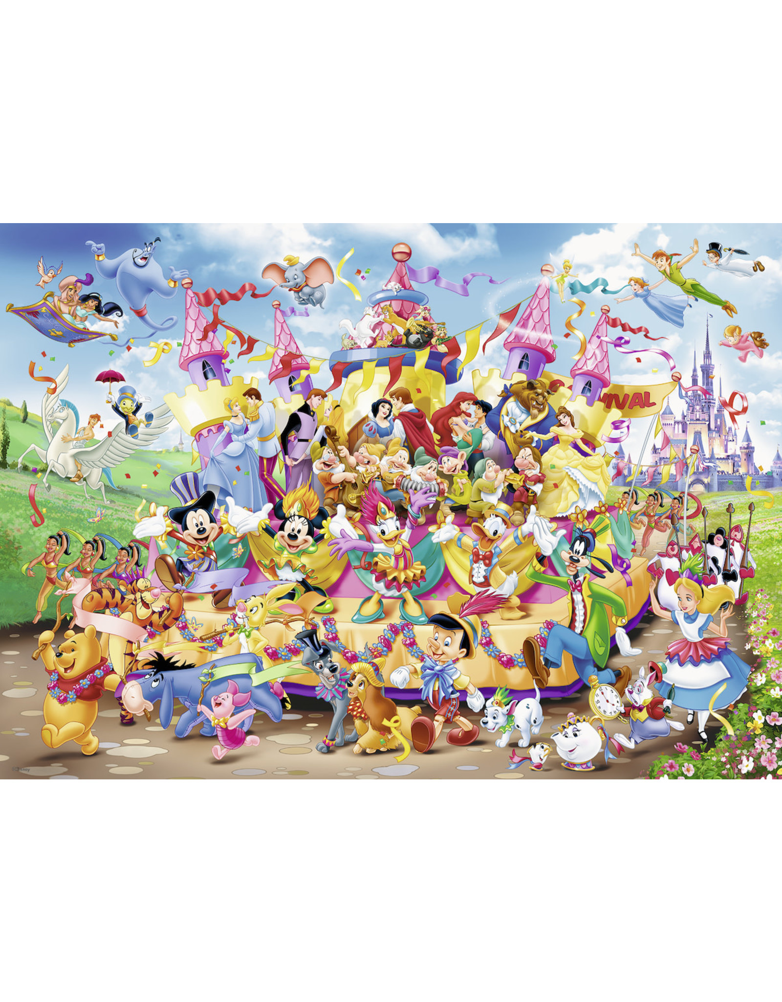 Ravensburger Ravensburger puzzel 193837 Disney Carnaval 1000 stukjes