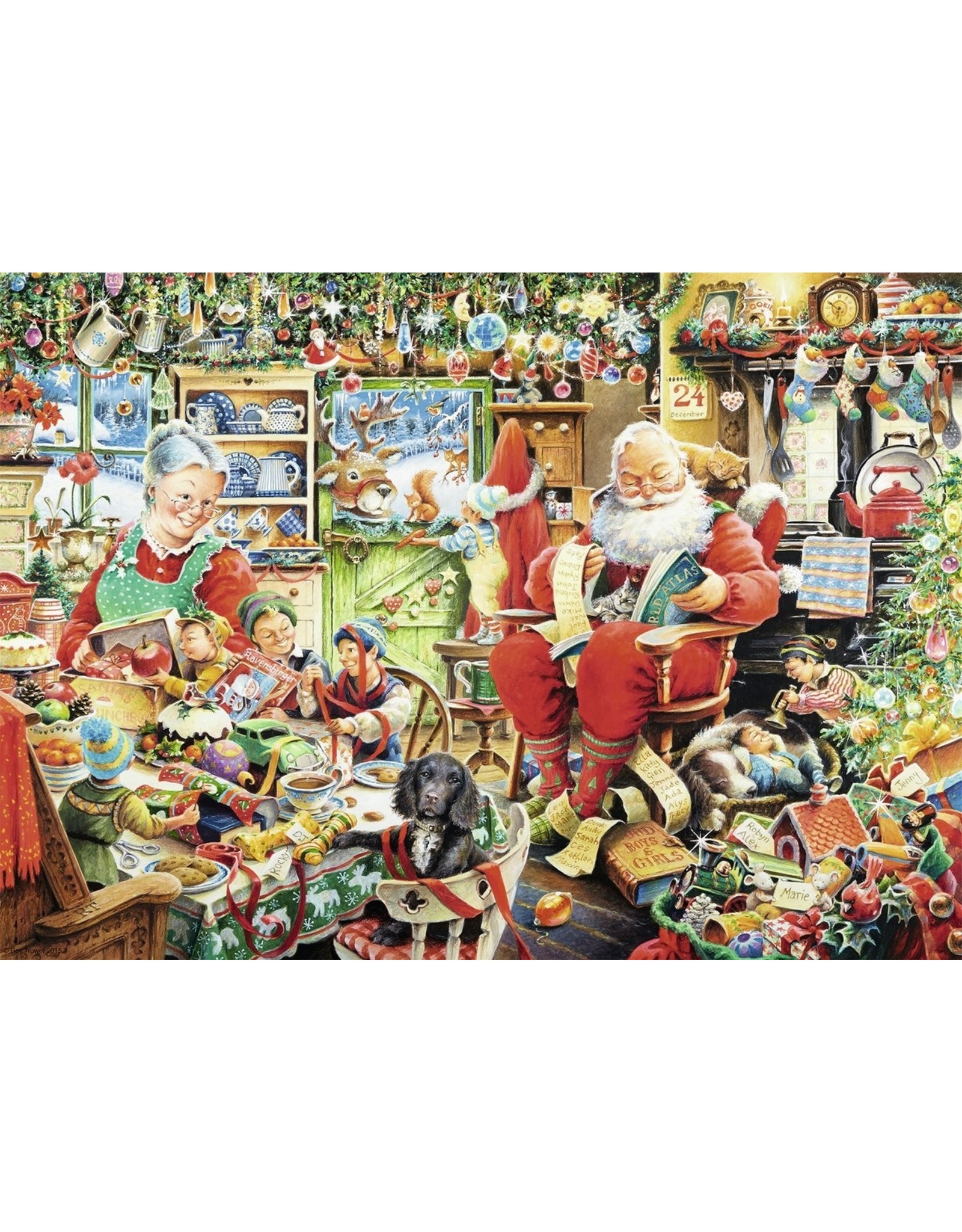 Ravensburger Santa'S Final Preparations - 1000