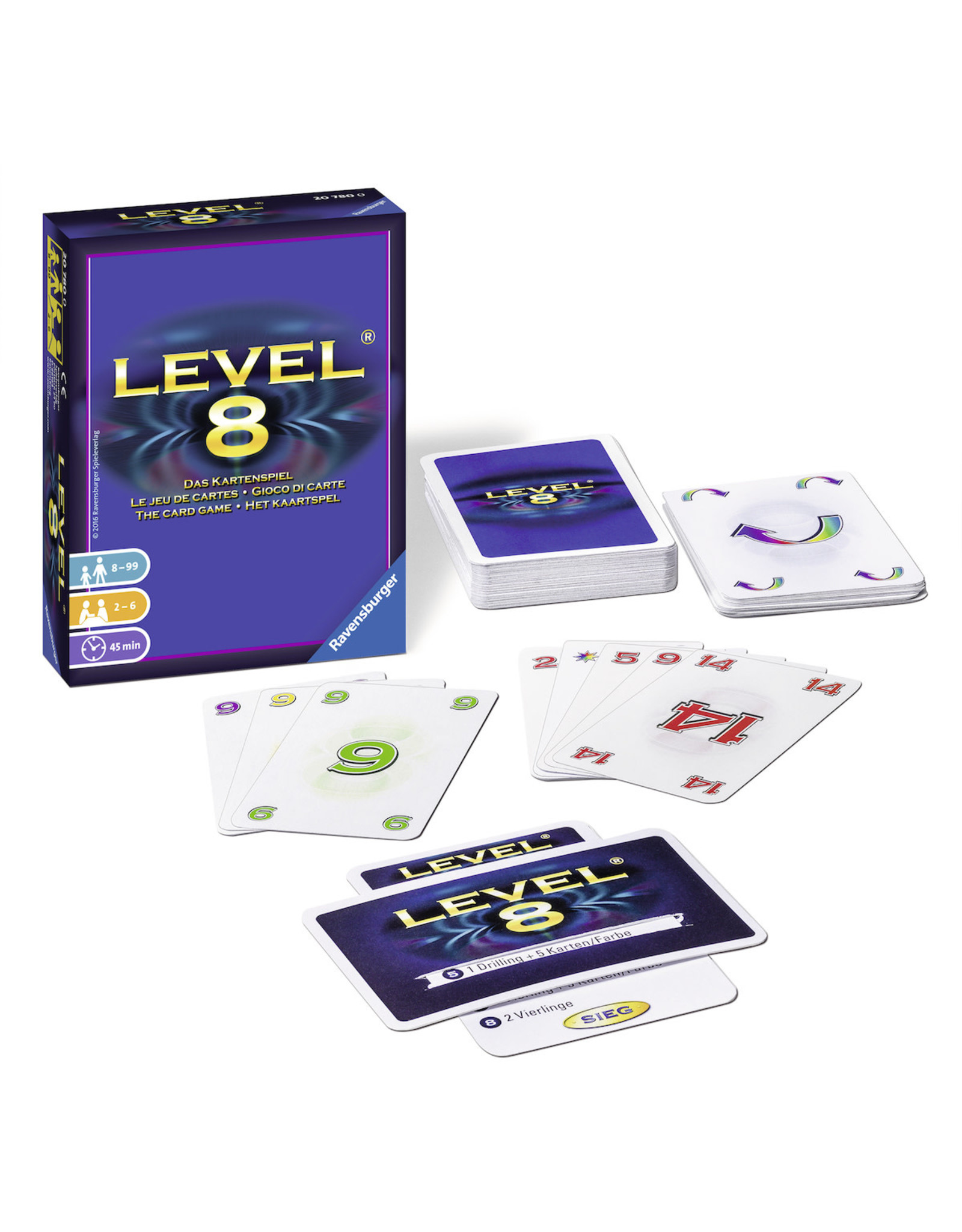 Ravensburger Ravensburger 207800 Level 8 - Kaartpel