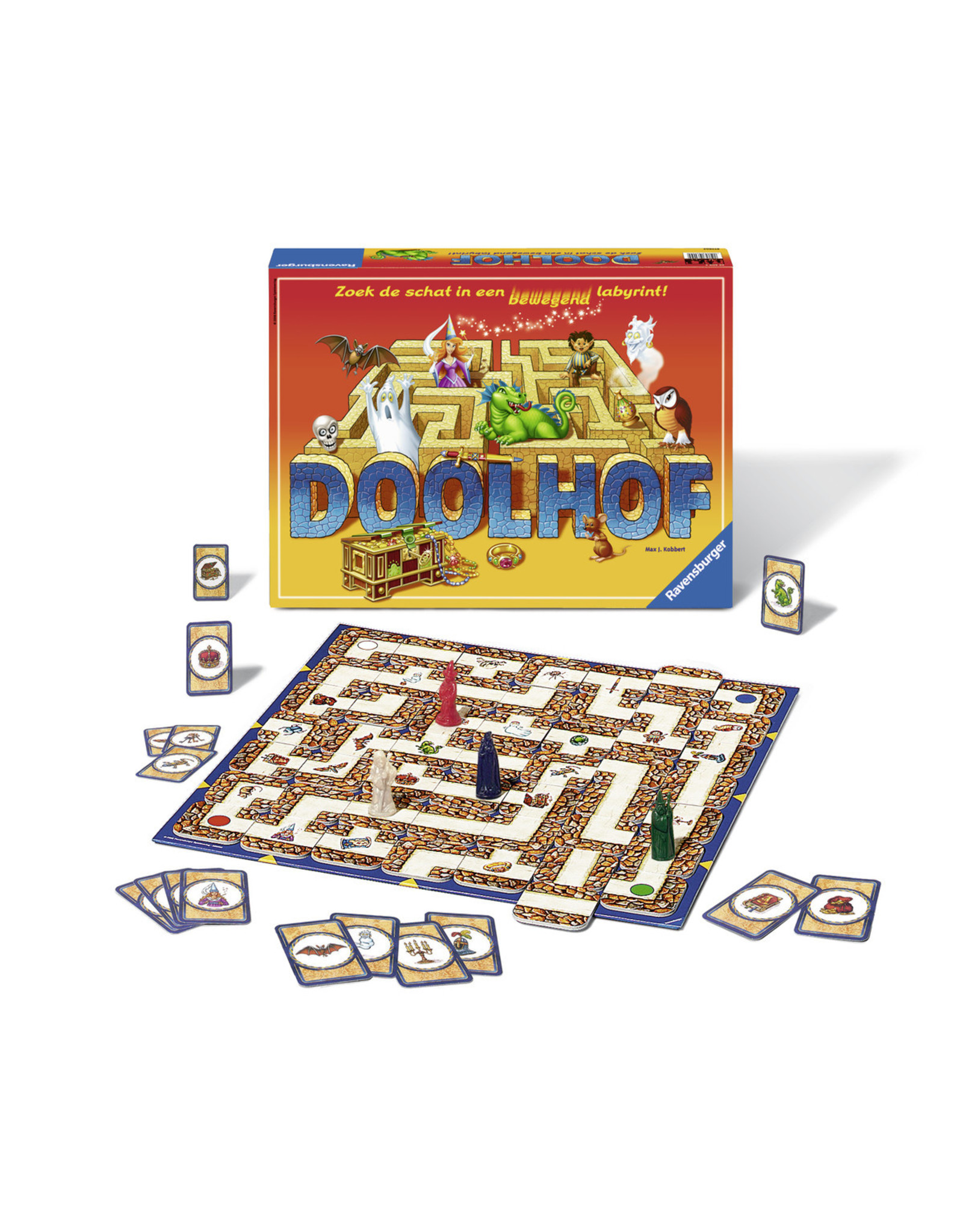 Ravensburger Ravensburger 264421 Doolhof bordspel, familiespel