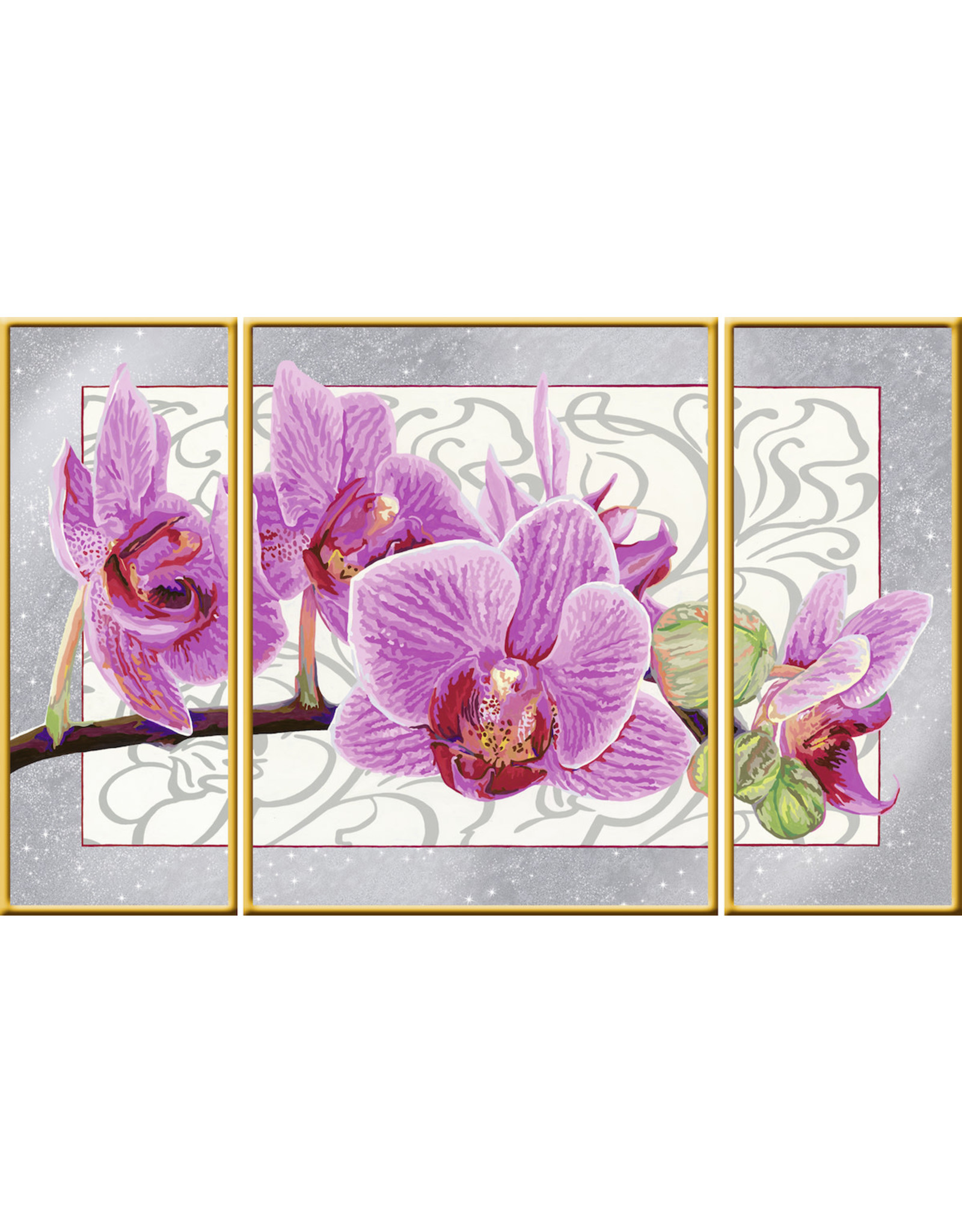 Ravensburger Schilderen op Nummer 289691 Wilde Orchidee