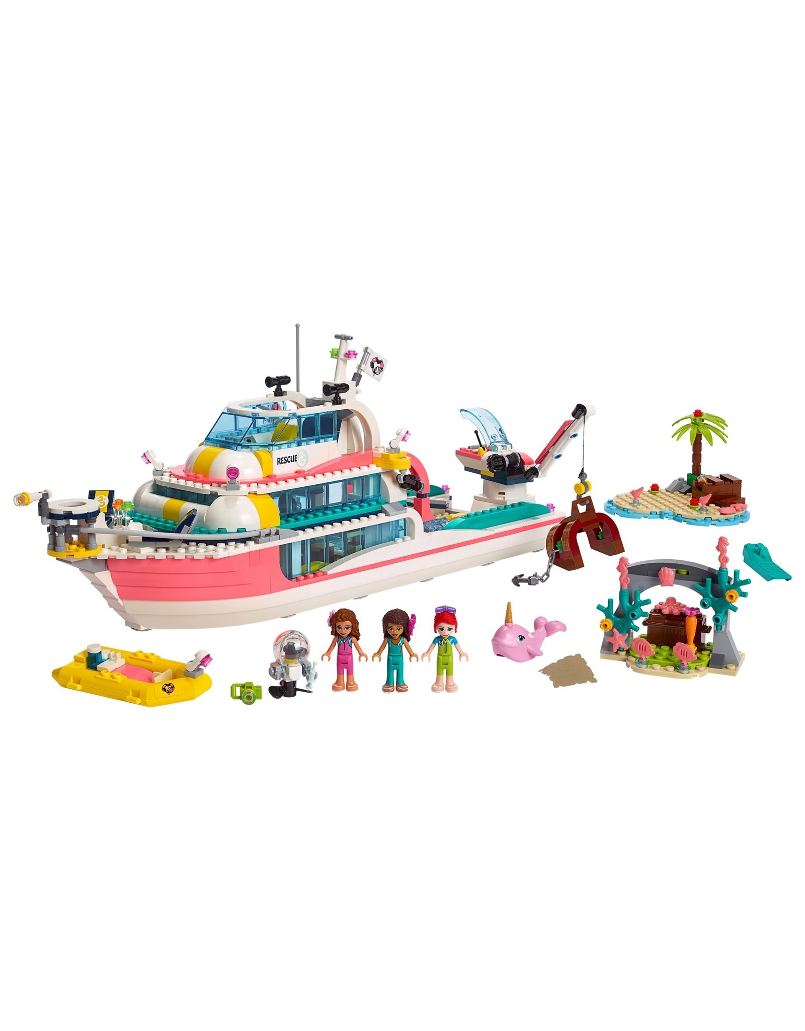 LEGO Lego Friends 41381 Reddingsboot - Rescue Mission Boat