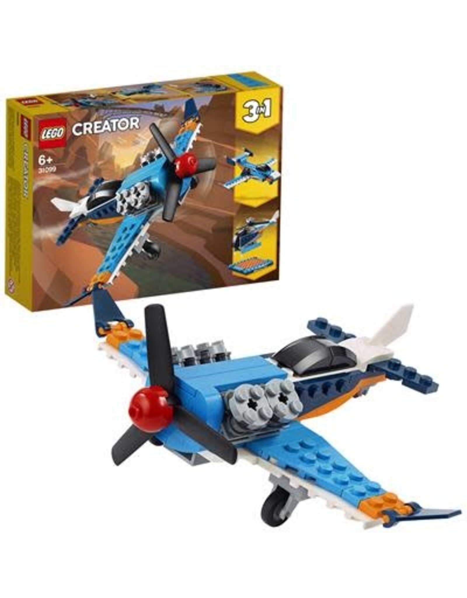 LEGO Lego Creator 31099 Propellervliegtuig - Propellor Plane