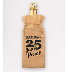 Bottle Gift Bag - 25 Jaar