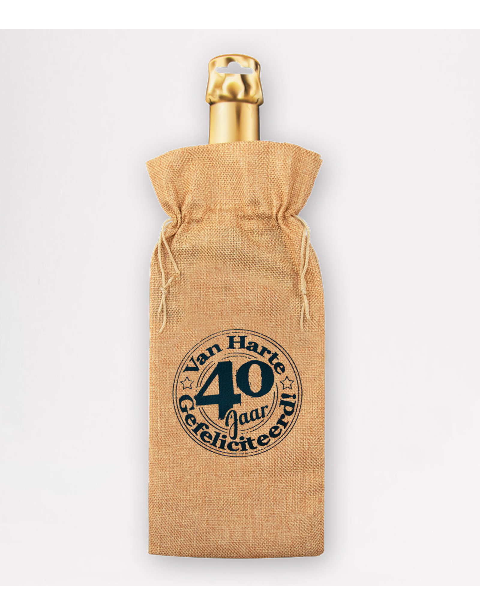 Bottle Gift Bag - 40 Jaar