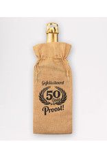 Bottle Gift Bag - 50 Jaar