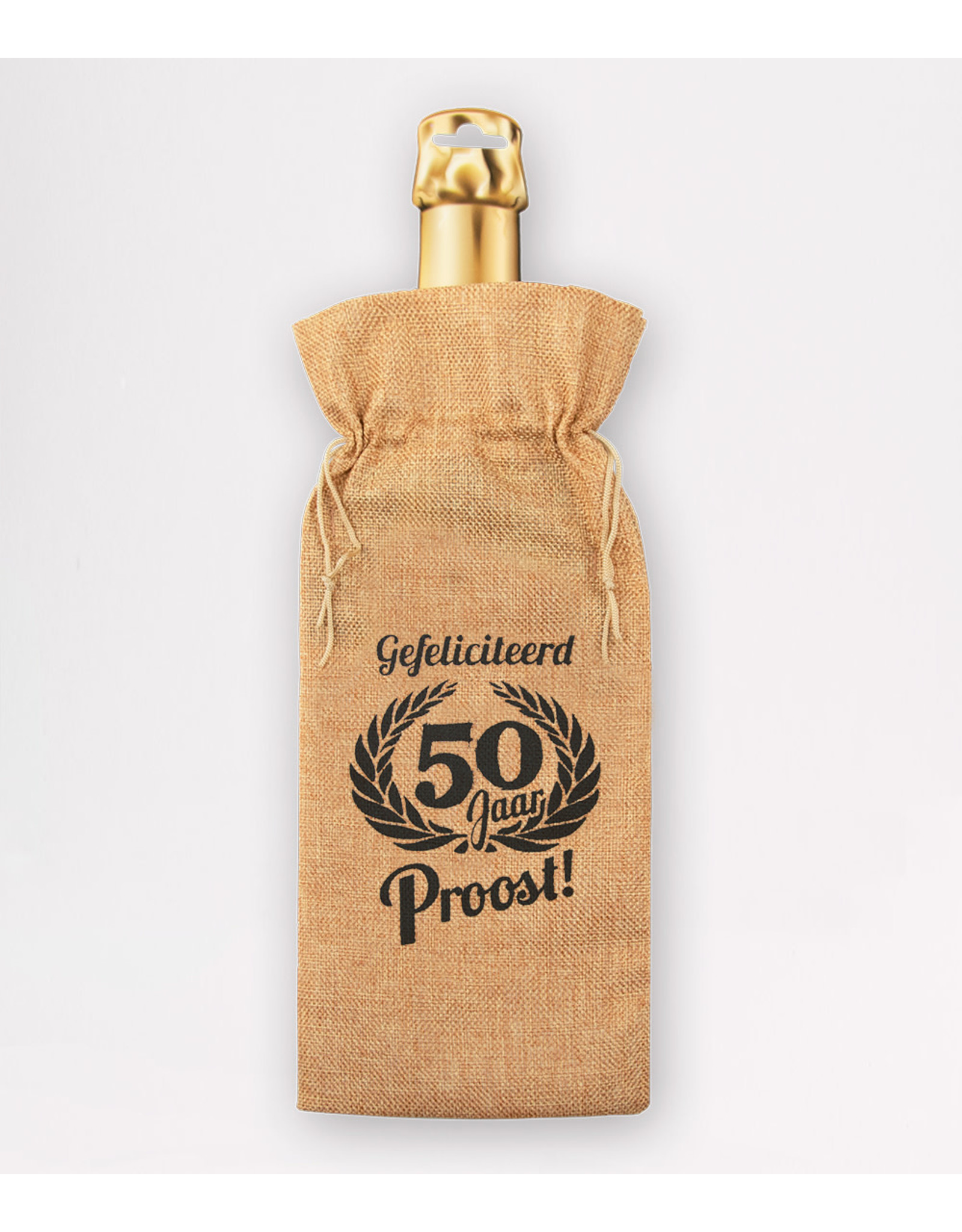 Bottle Gift Bag - 50 Jaar