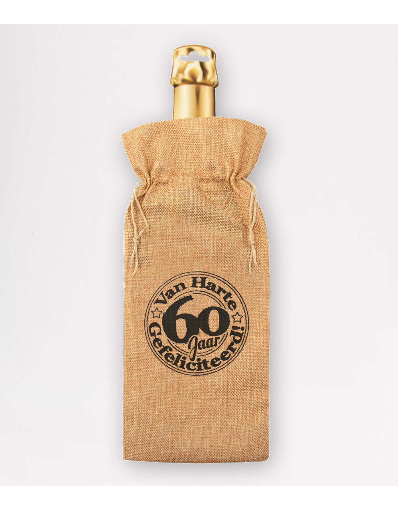 Bottle Gift Bag - 60 Jaar