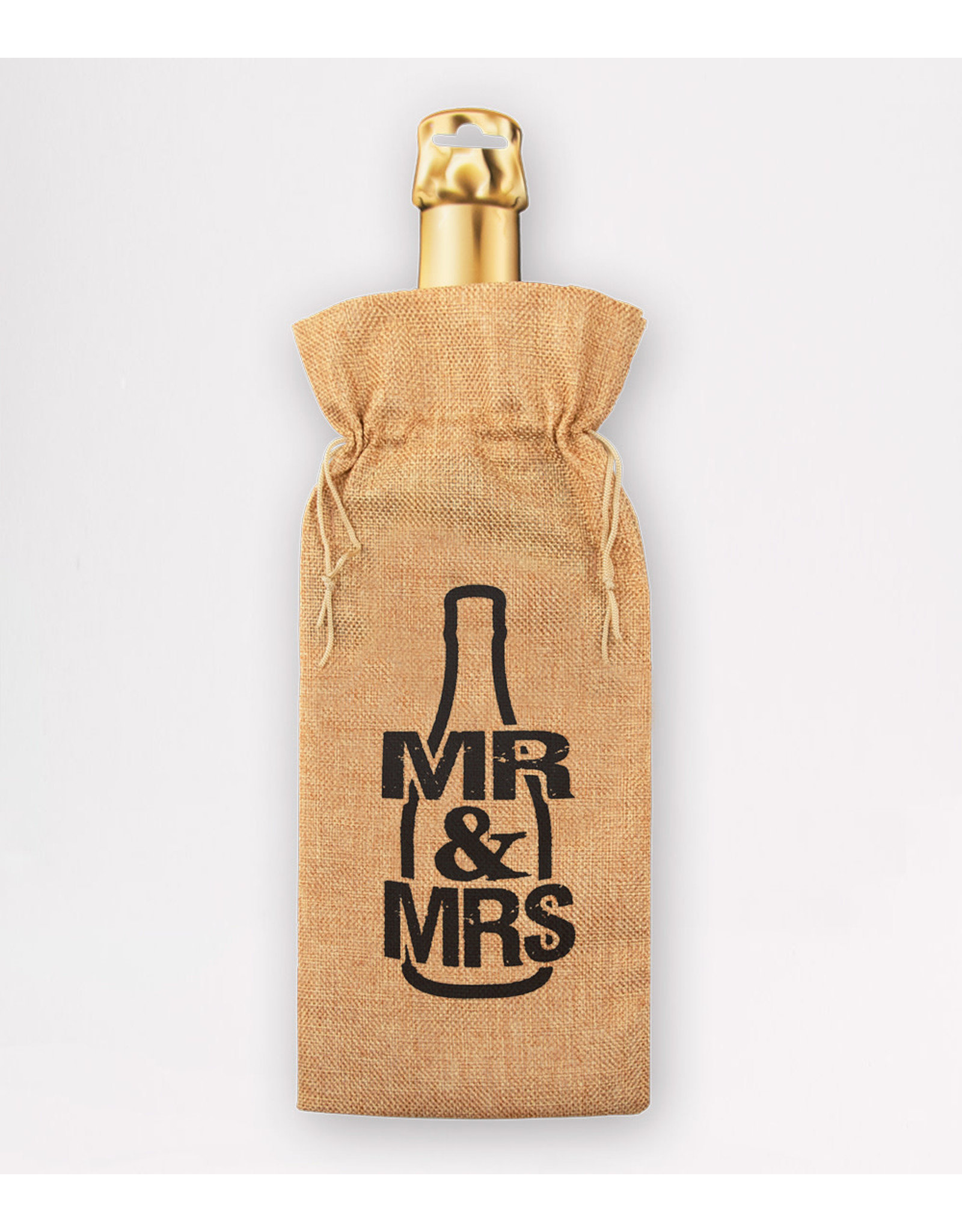 Bottle Gift Bag - Mr. & Mrs.