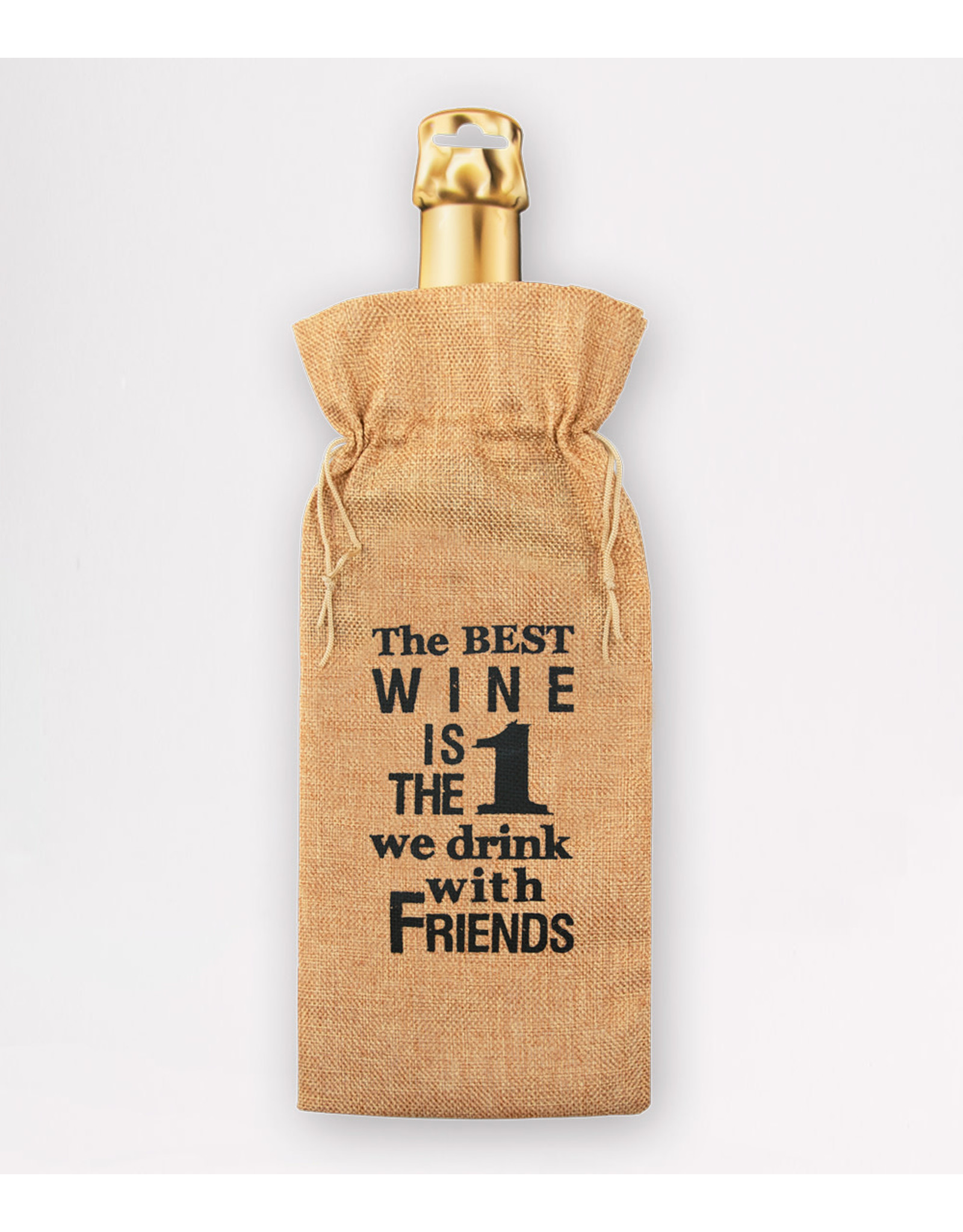 Bottle Gift Bag - The Best Wine