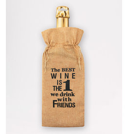 Bottle Gift Bag - The Best Wine