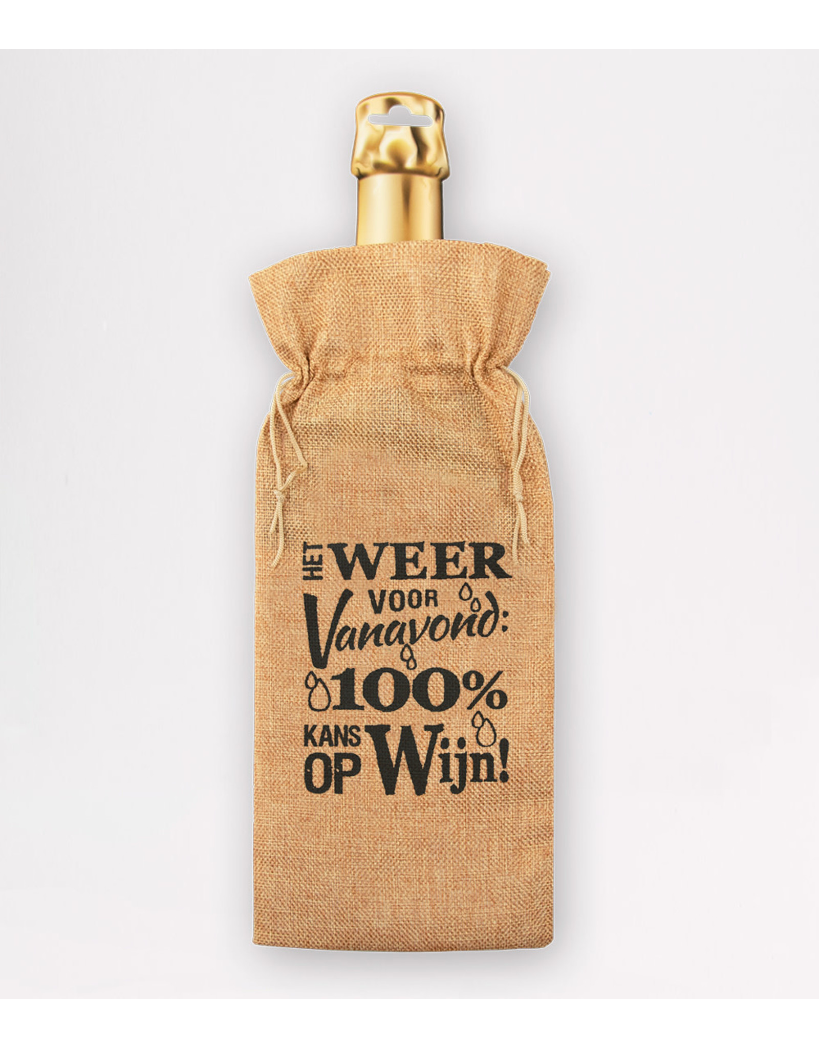 Bottle Gift Bag - Weersverwachting