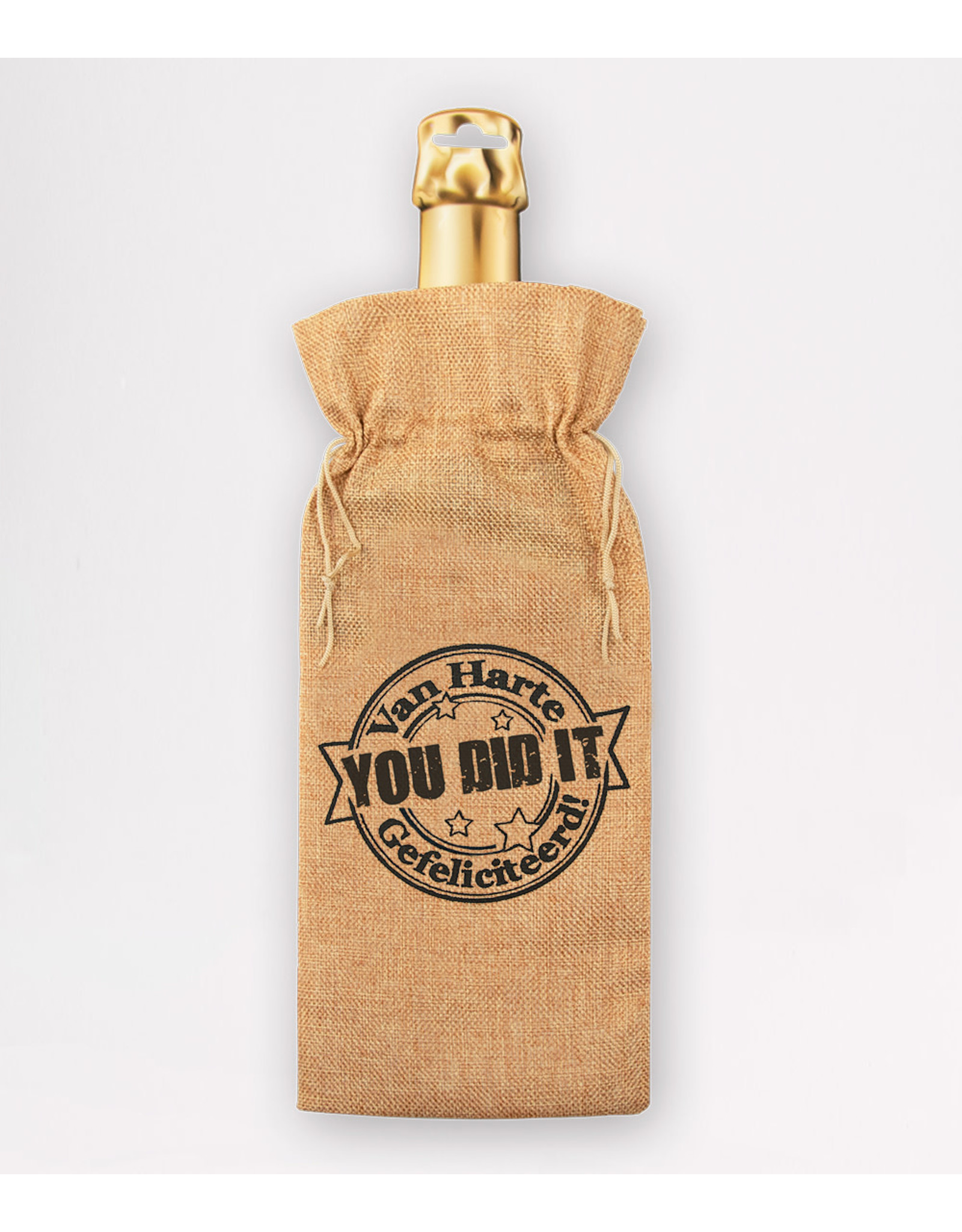 Bottle Gift Bag - You Did It