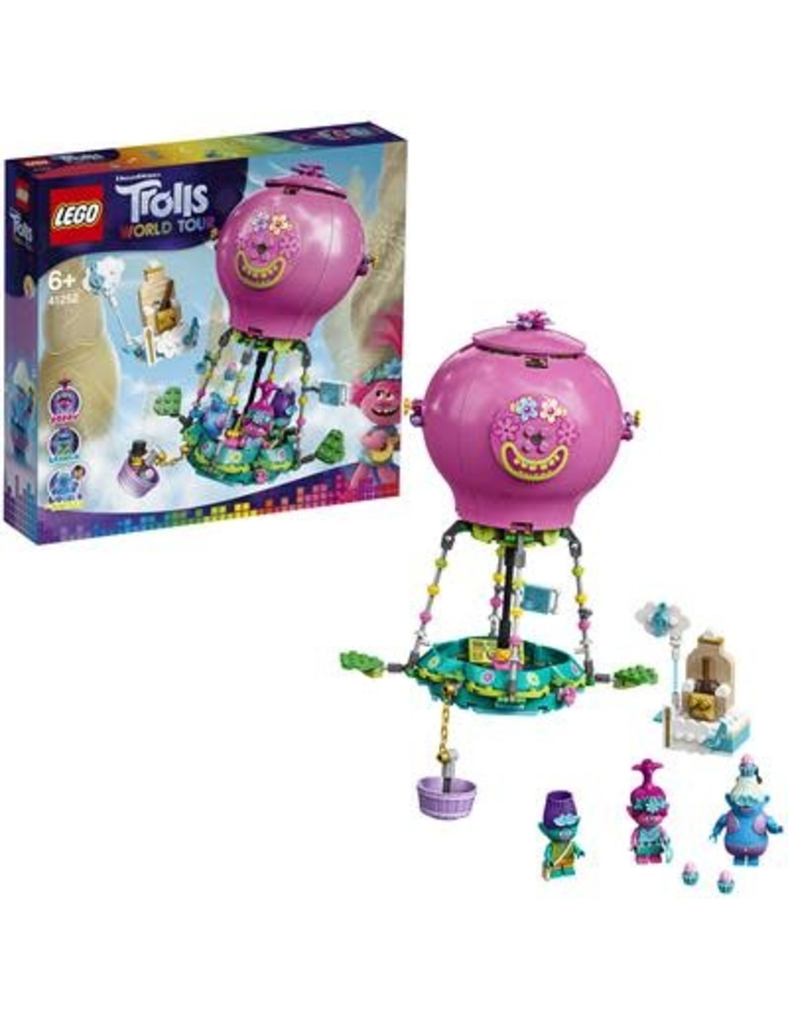 LEGO Lego Trolls 41252 Poppy Luchtballonavontuur