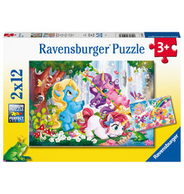 Ravensburger Ravensburger Puzzel 50284 Magische Eenhoornwereld 2X12