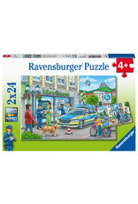 Ravensburger Onderweg Met Een Politieagent 2X24