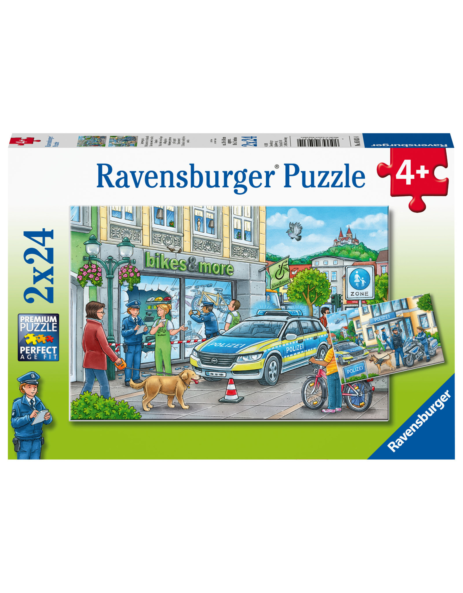 Ravensburger Onderweg Met Een Politieagent 2X24