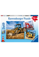 Ravensburger Bouwmachines Aan Het Werk 3X49 Ravensburger Bouwmachines Aan Het Werk 3X49