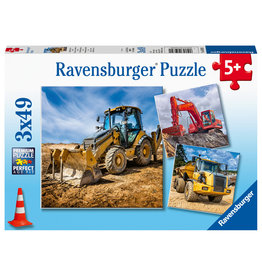 Ravensburger Ravensburger Puzzel 50321 Bouwmachines Aan Het Werk 3X49