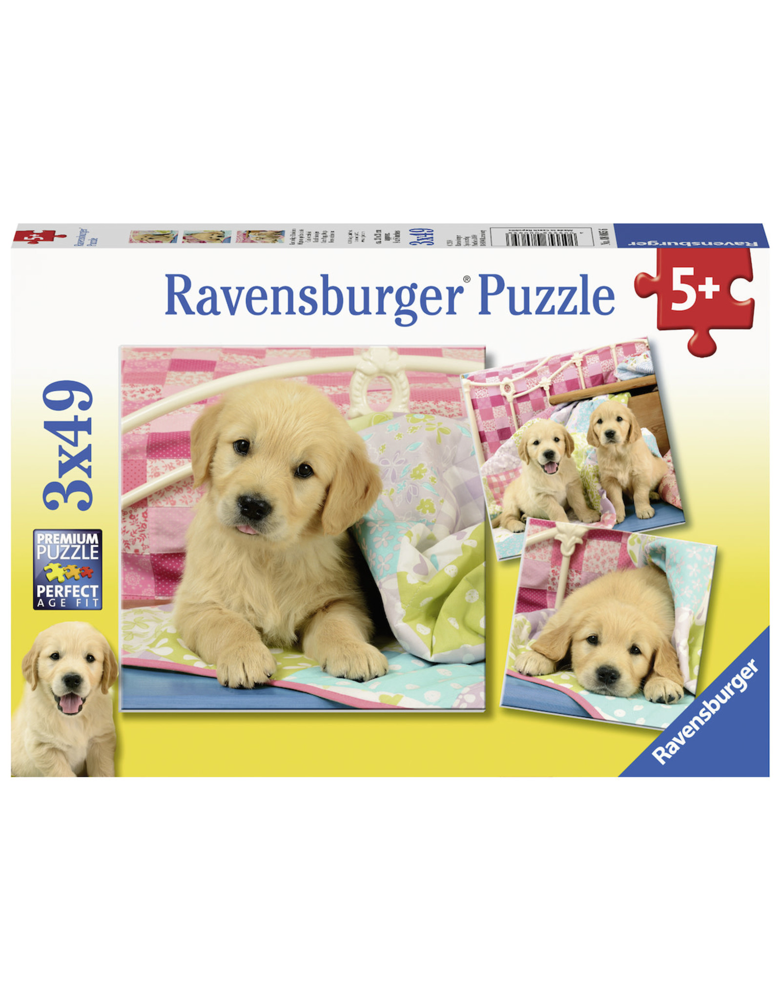 Ravensburger Knuffelhondjes 3X49