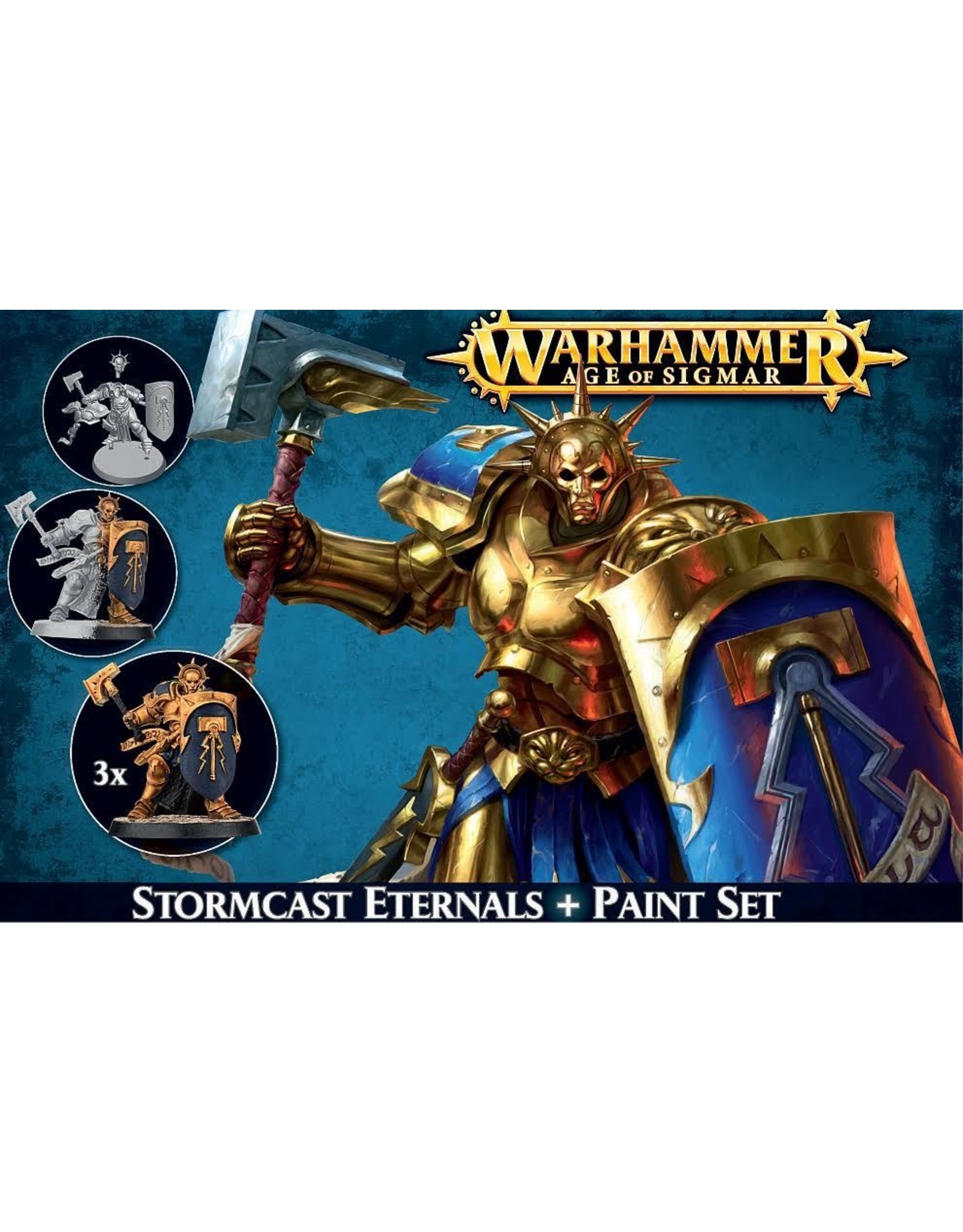 Games Workshop Stormcast Eternals+Paint Set - Warhammer