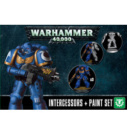 Games Workshop Warhammer 40.000  Assault Intercessors + Paint Set Warhammer 40.000