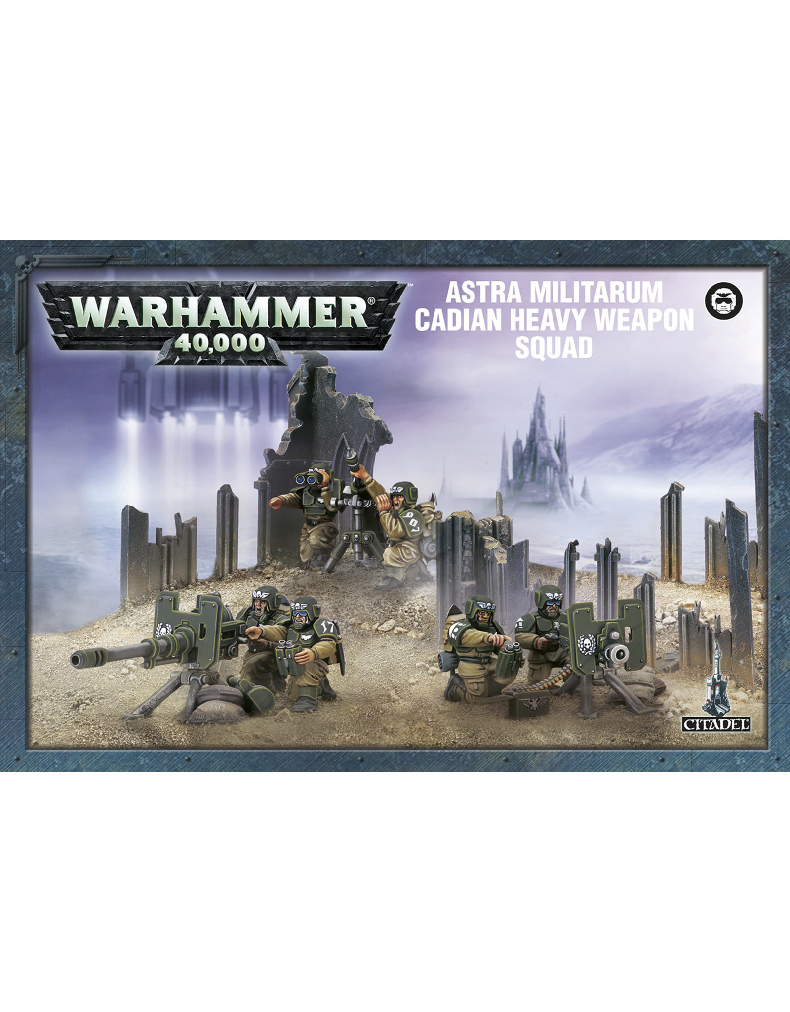 Games Workshop Cadian Heavy Weapon Squad - Warhammer