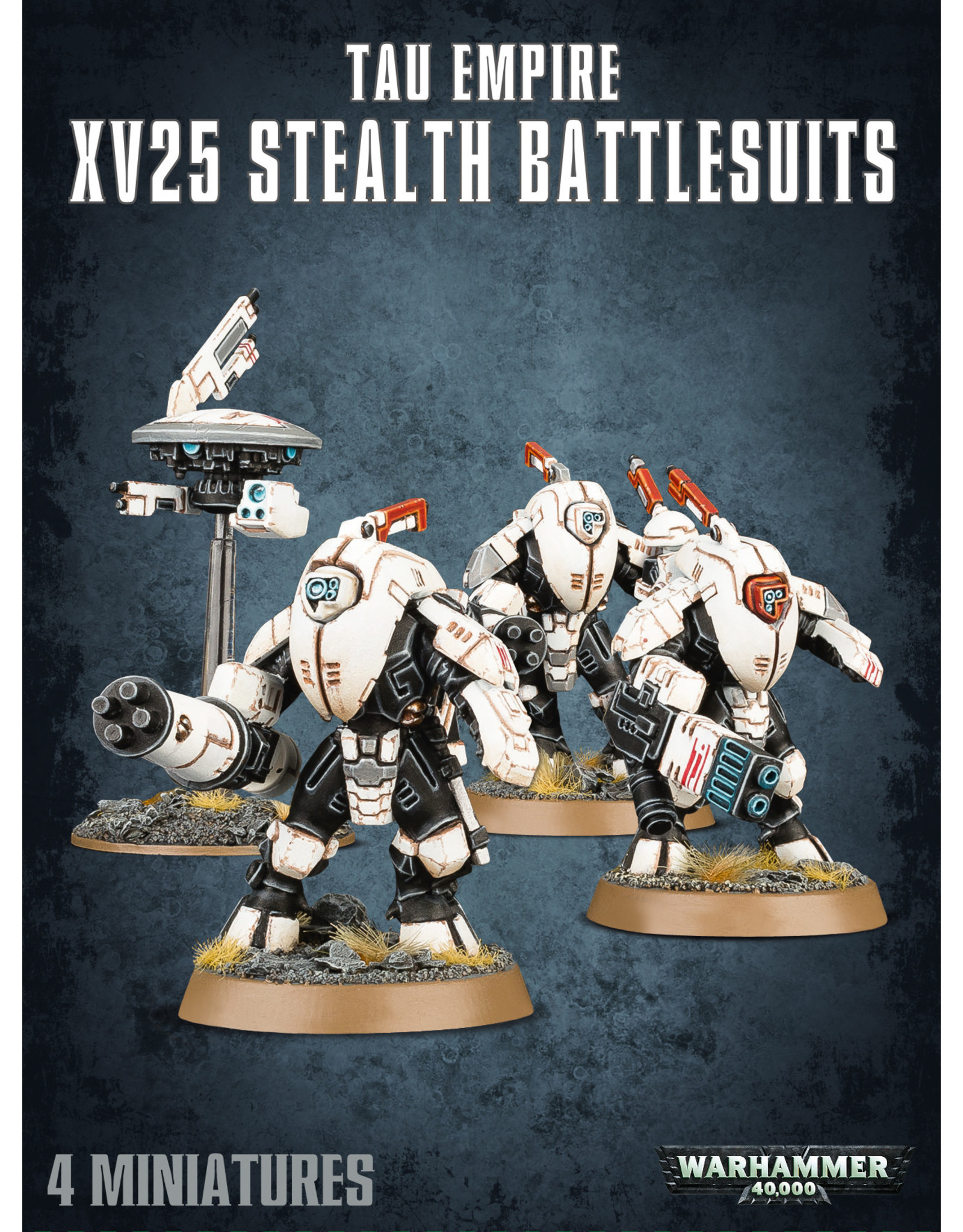 Games Workshop Tau Empire Xv25 Stealth Battlesuits