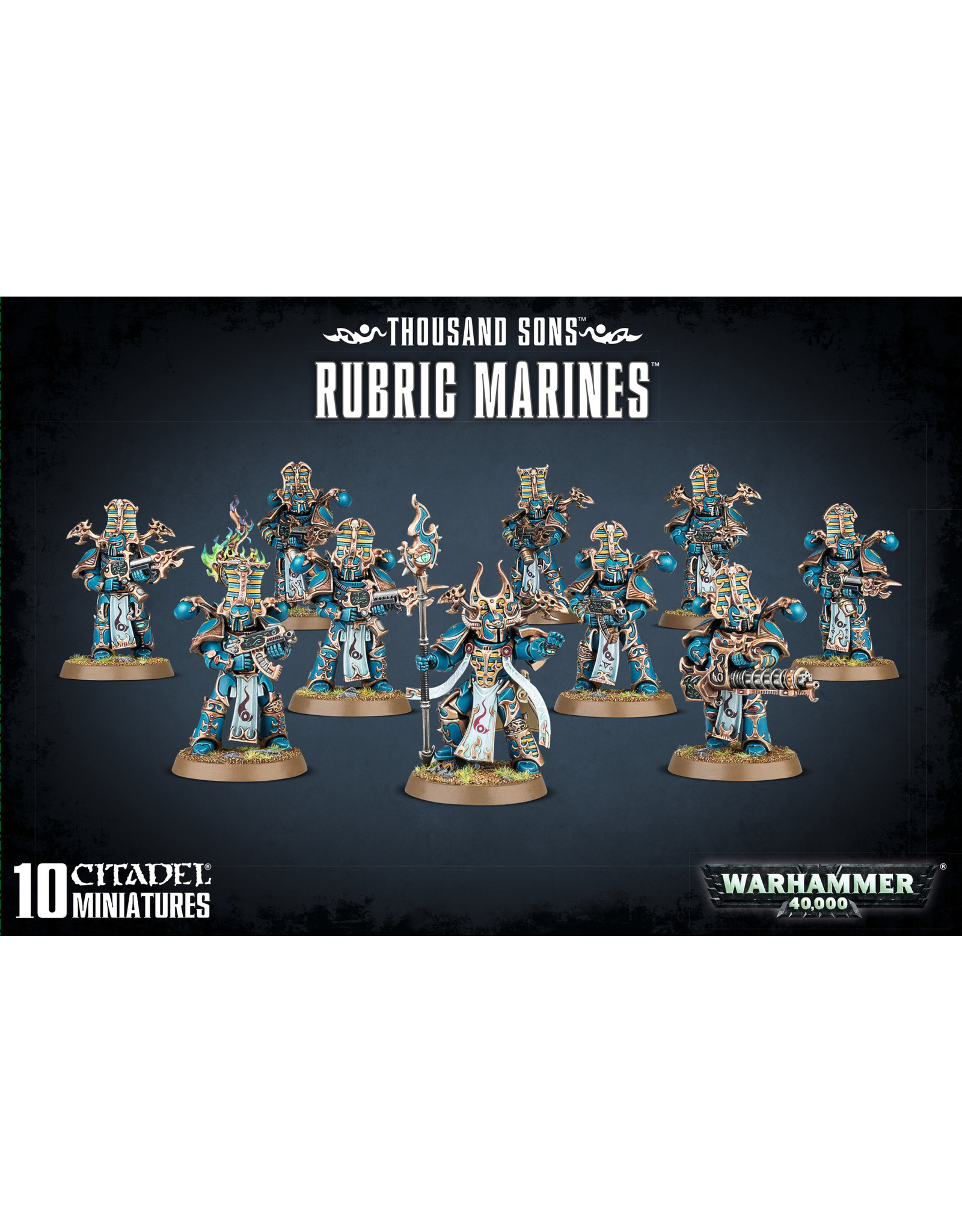 Games Workshop Thousand Sons Rubric Marines