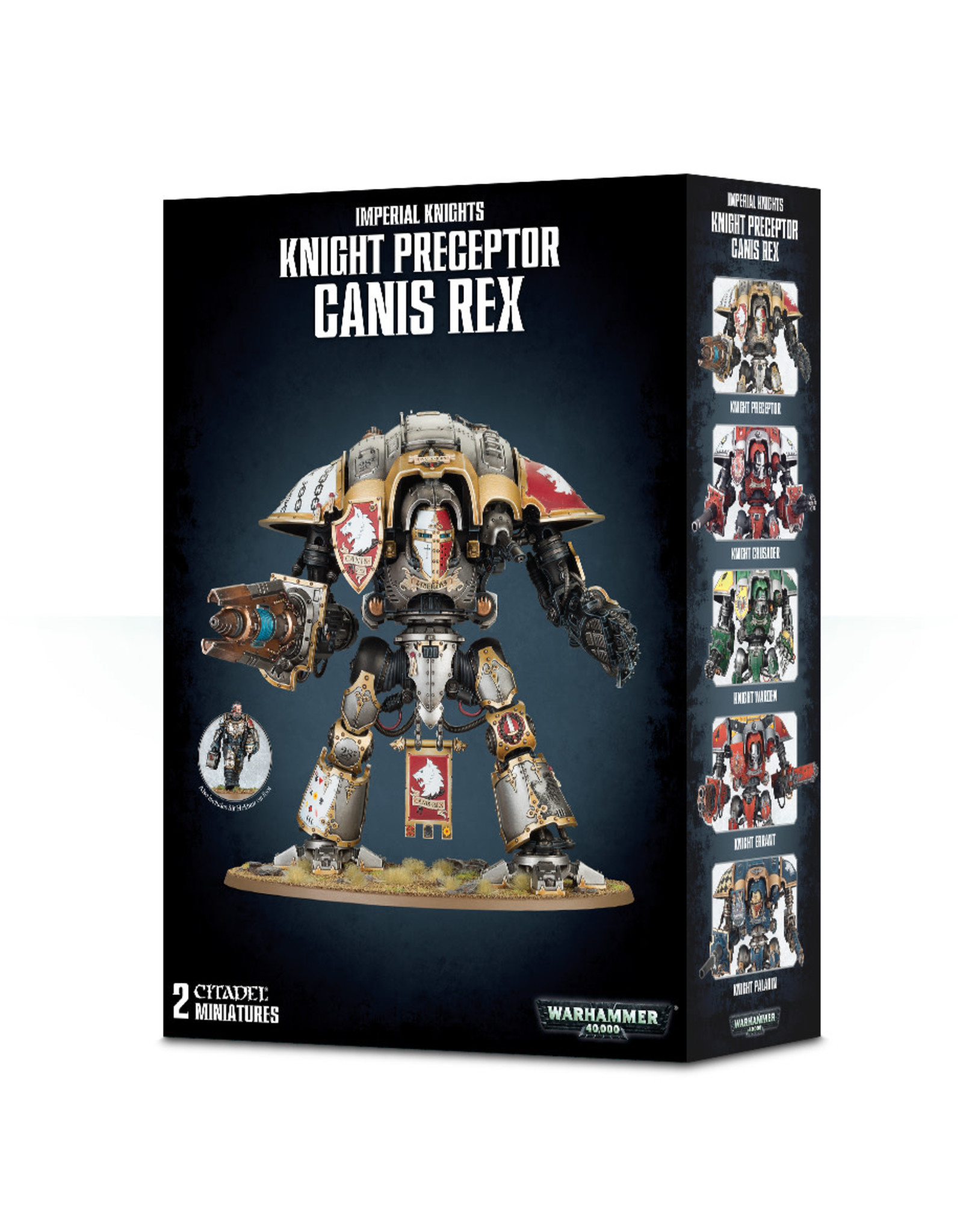 Games Workshop Warhammer 40000 Imperial Knights: Knight Preceptor Canis Rex