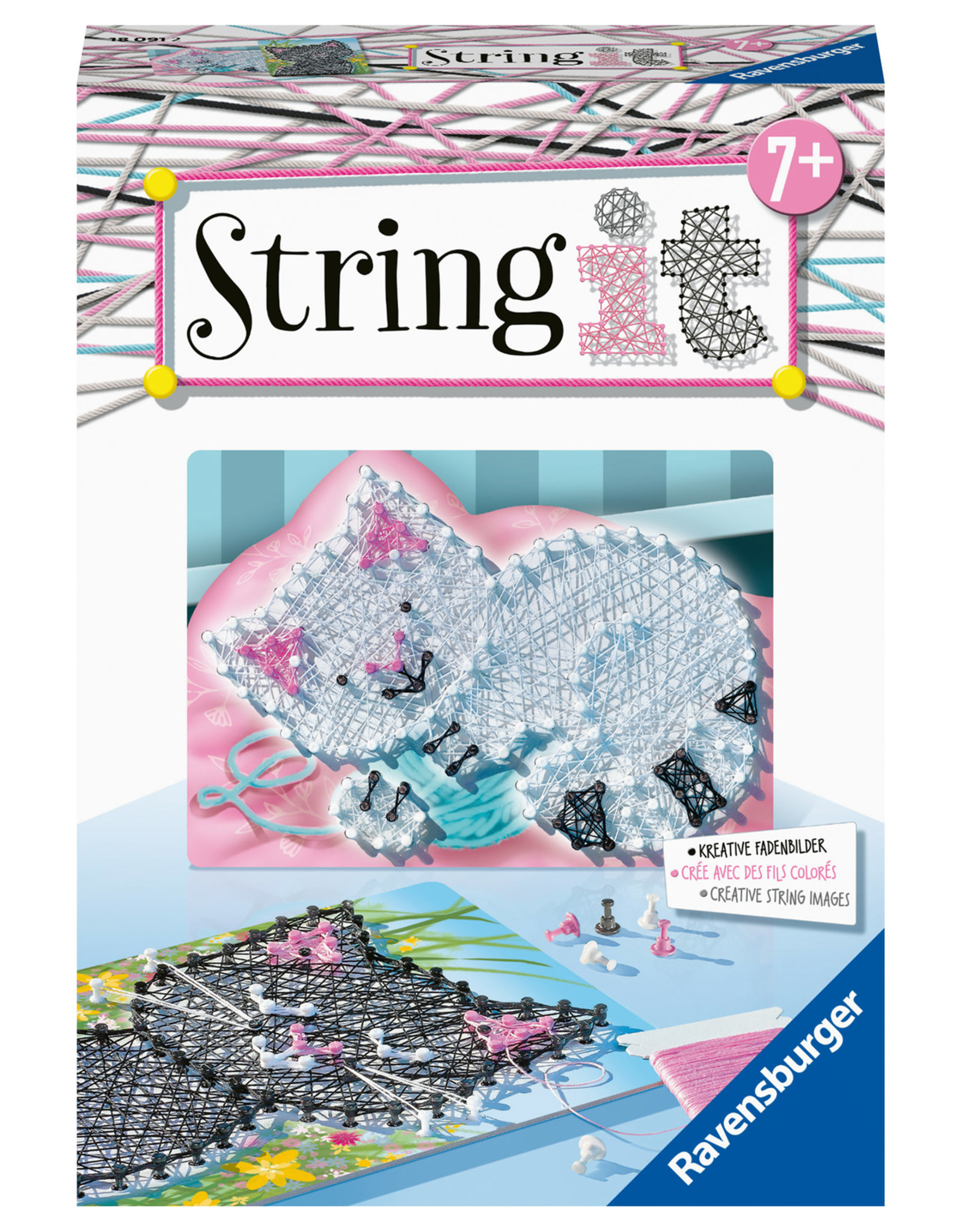 Ravensburger Ravensburger 180912 String It Mini: Cats